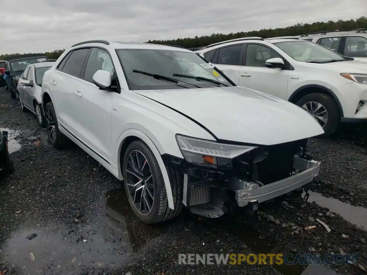 1 Photograph of a damaged car WA1EVAF13LD021249 AUDI Q8 2020