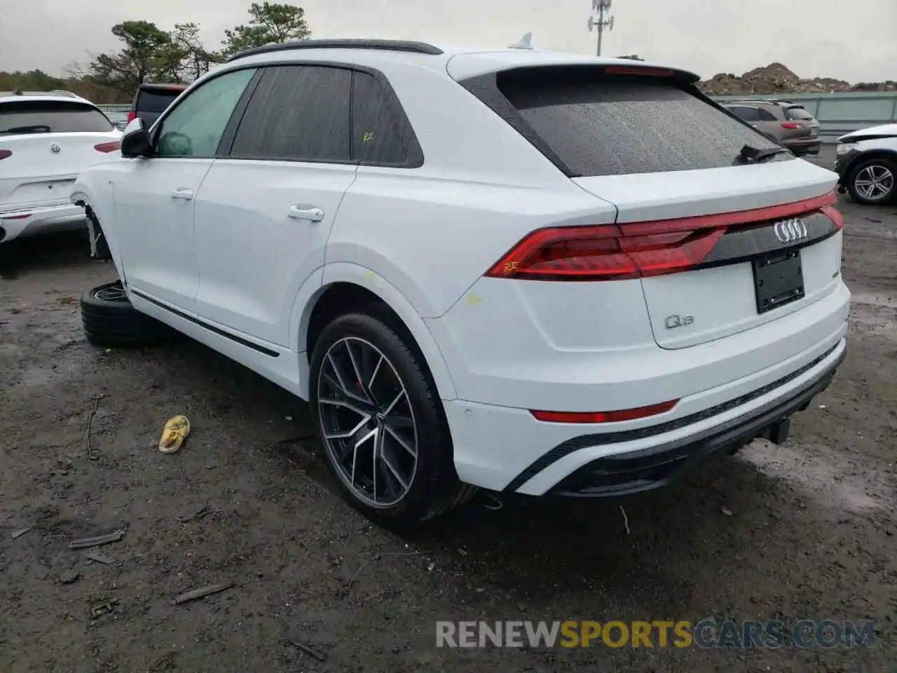 3 Фотография поврежденного автомобиля WA1EVAF13LD021249 AUDI Q8 2020