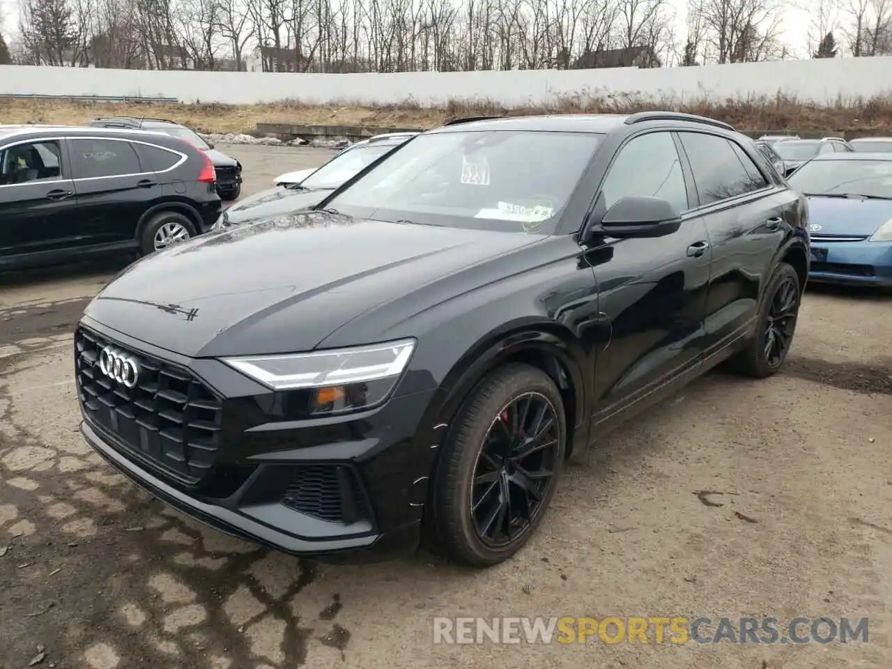 2 Photograph of a damaged car WA1EVAF14LD002726 AUDI Q8 2020