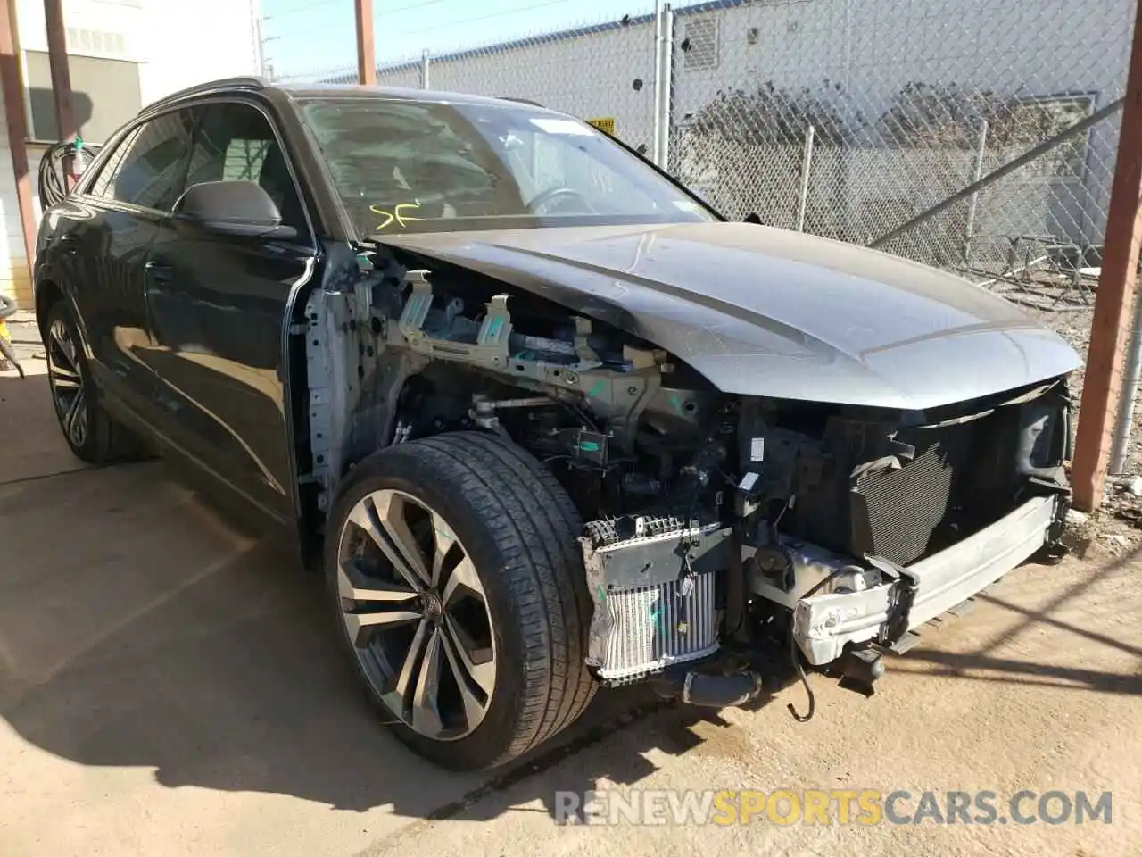 1 Photograph of a damaged car WA1EVAF14LD003360 AUDI Q8 2020