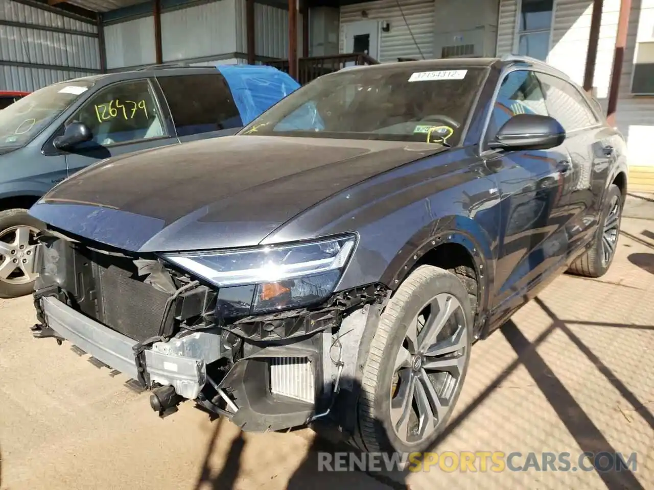 2 Фотография поврежденного автомобиля WA1EVAF14LD003360 AUDI Q8 2020