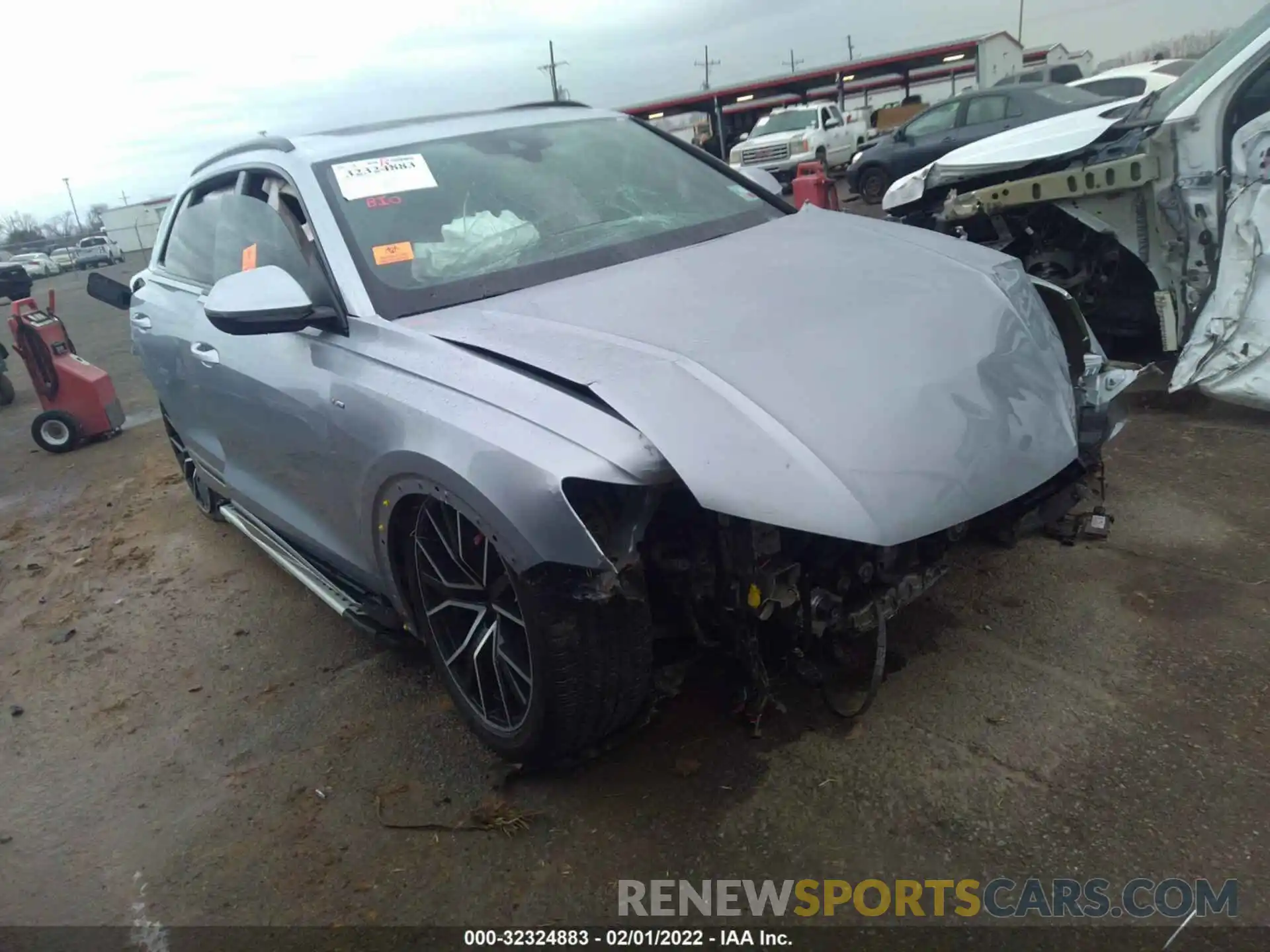 1 Photograph of a damaged car WA1EVAF14LD007473 AUDI Q8 2020