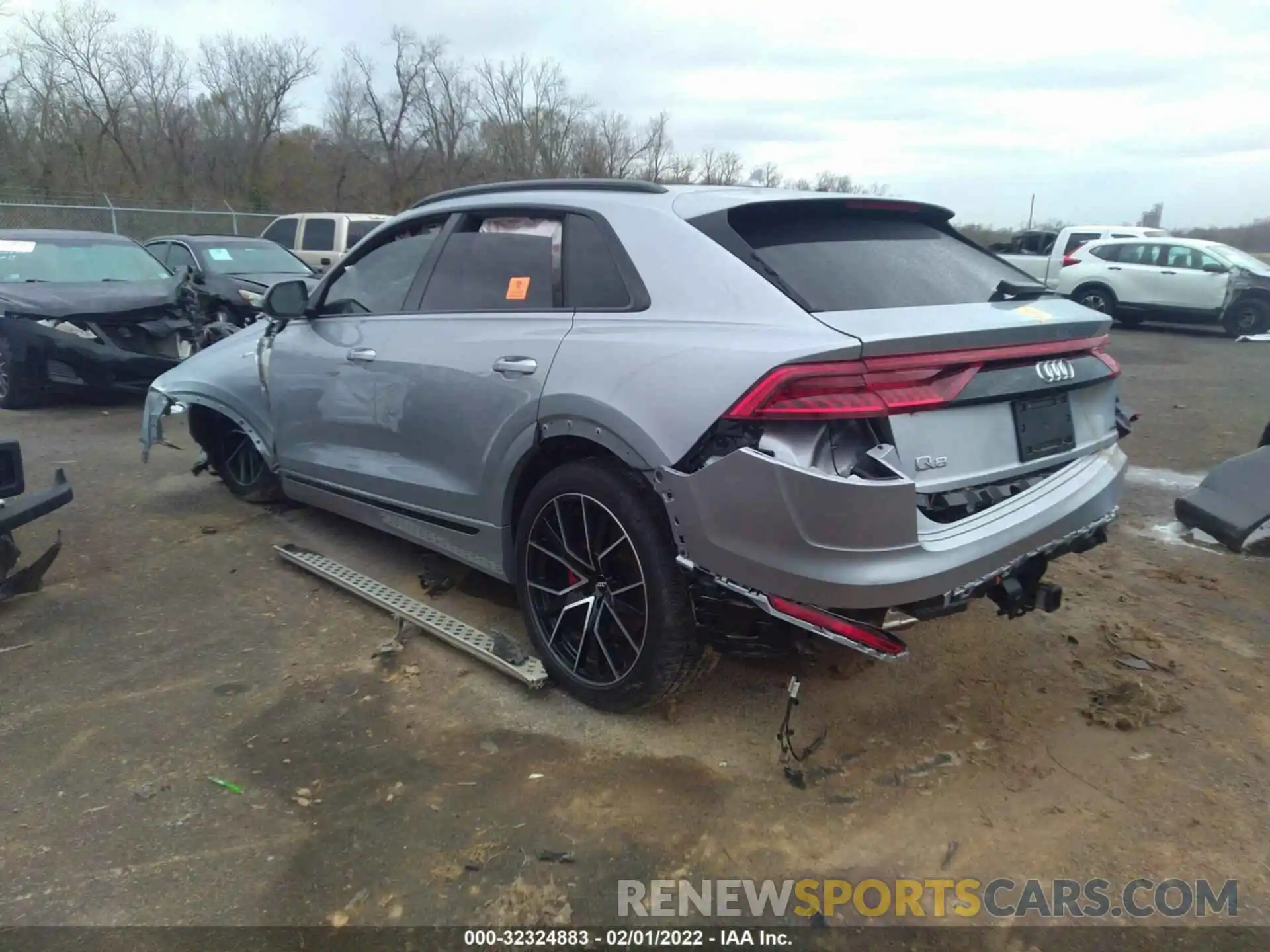 3 Photograph of a damaged car WA1EVAF14LD007473 AUDI Q8 2020