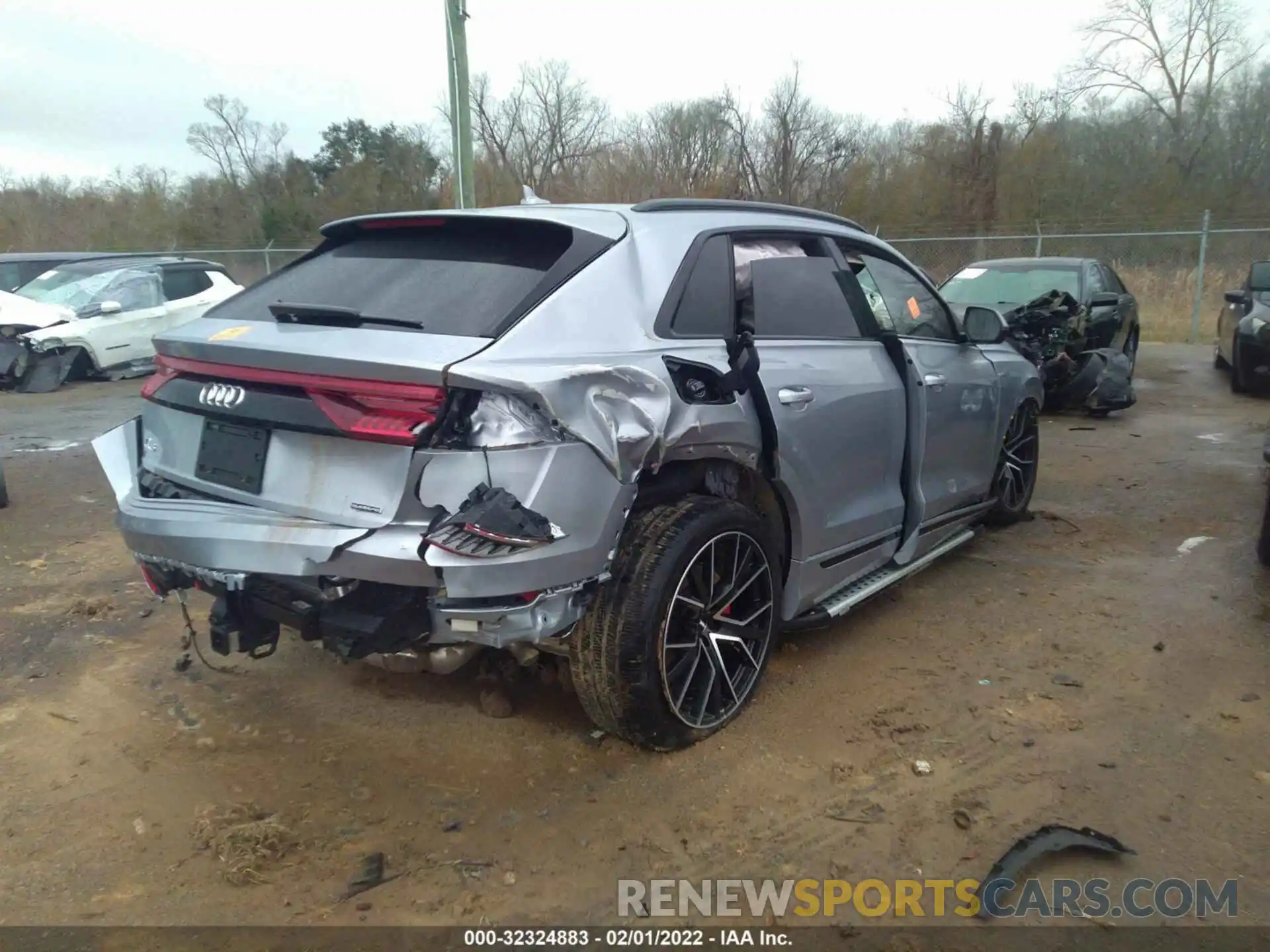 4 Photograph of a damaged car WA1EVAF14LD007473 AUDI Q8 2020