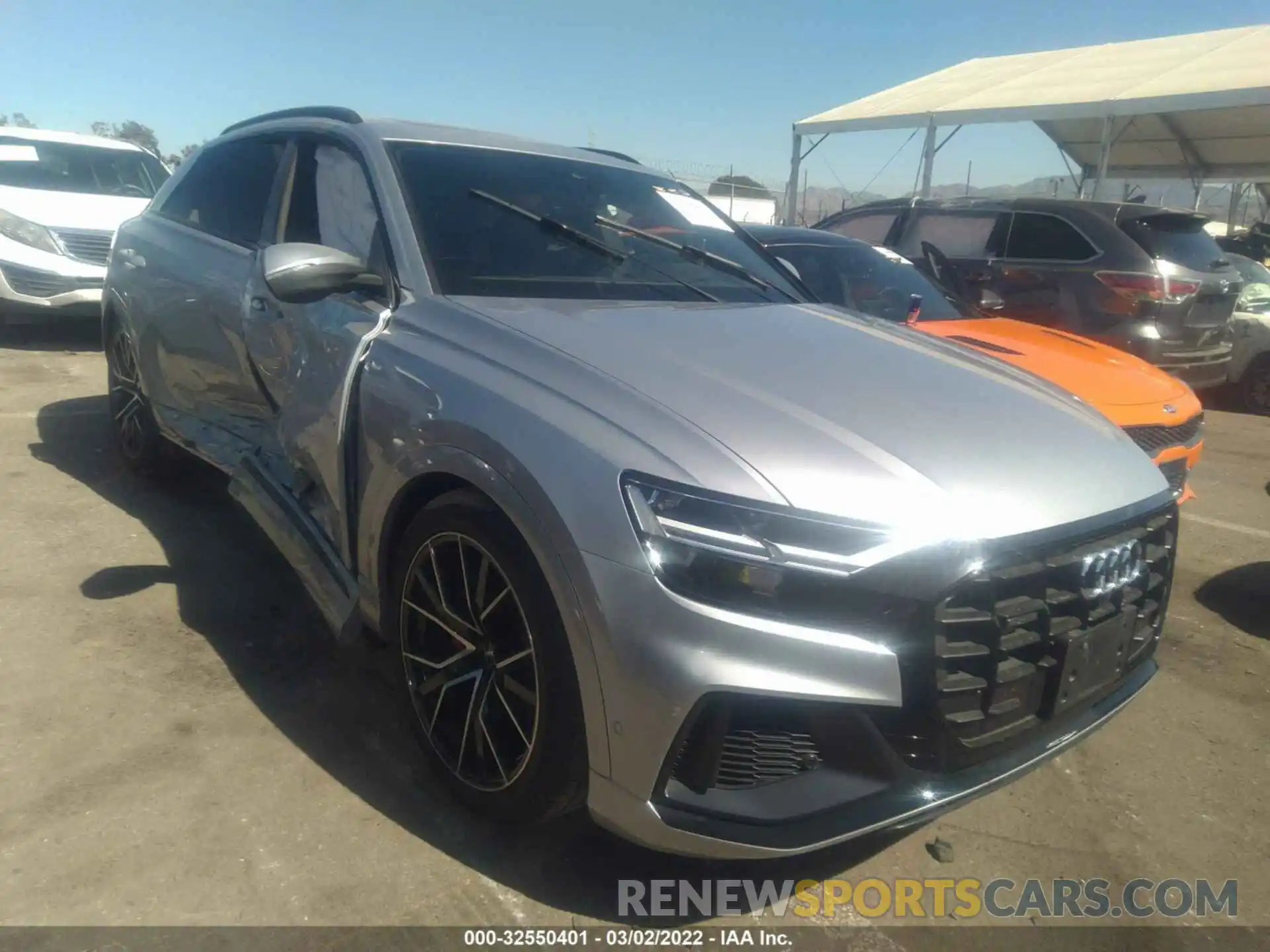 1 Photograph of a damaged car WA1EVAF14LD017372 AUDI Q8 2020