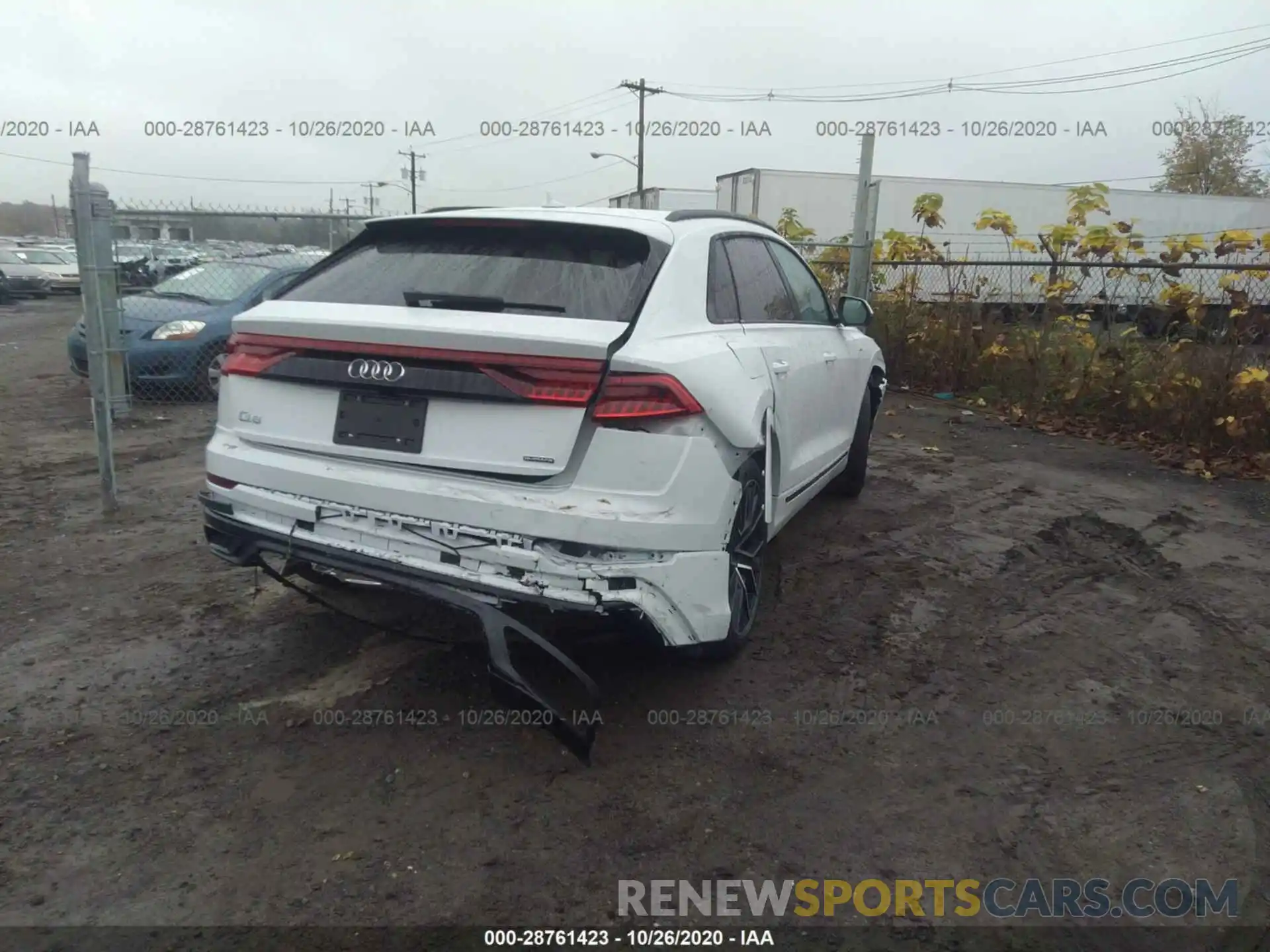 6 Photograph of a damaged car WA1EVAF14LD024418 AUDI Q8 2020