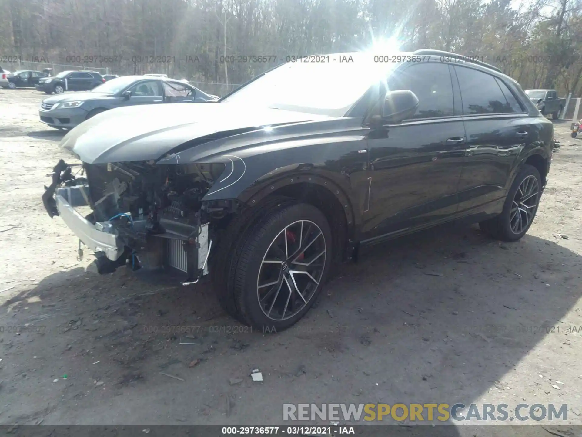 2 Photograph of a damaged car WA1EVAF14LD026590 AUDI Q8 2020