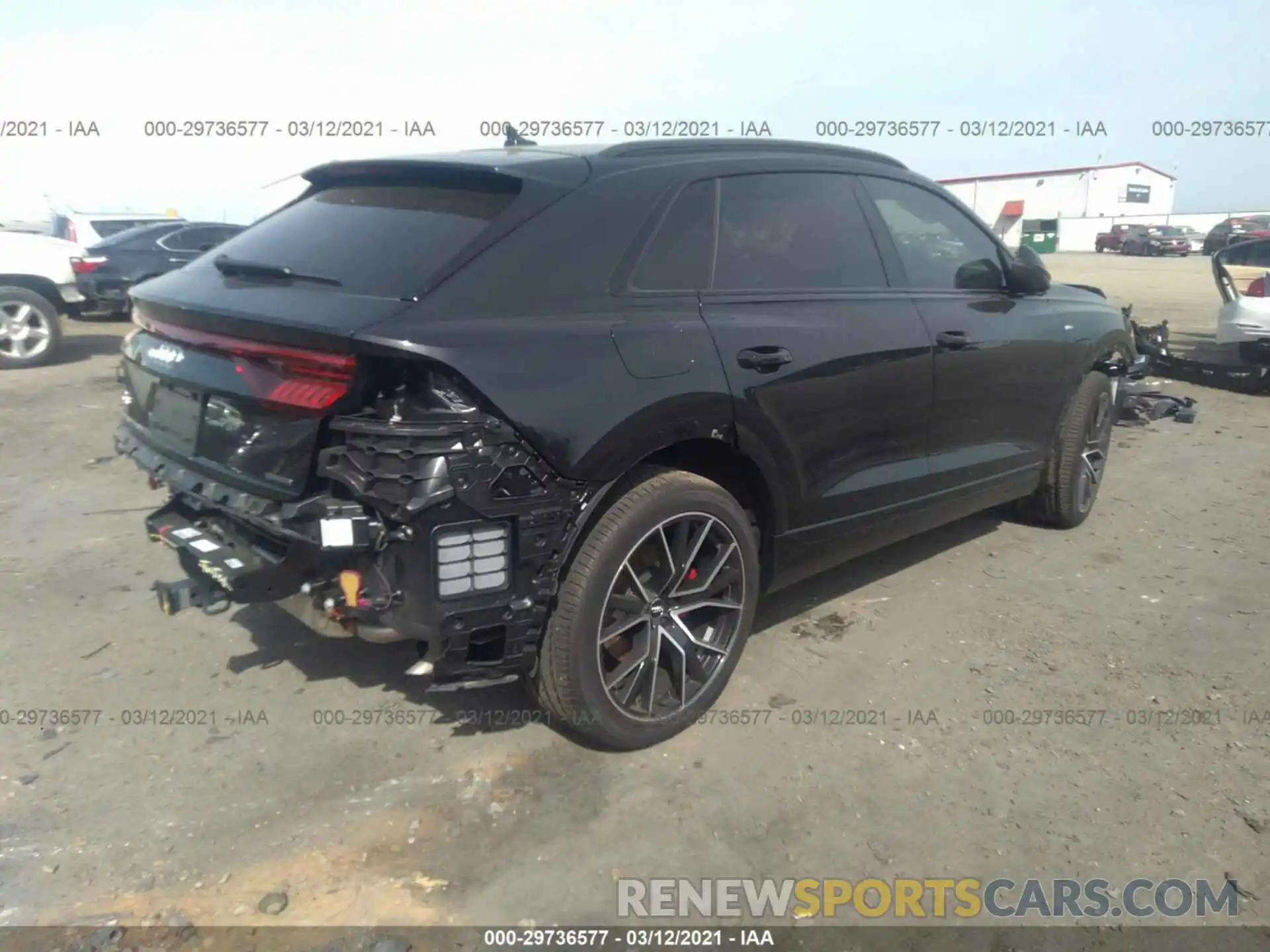 4 Фотография поврежденного автомобиля WA1EVAF14LD026590 AUDI Q8 2020