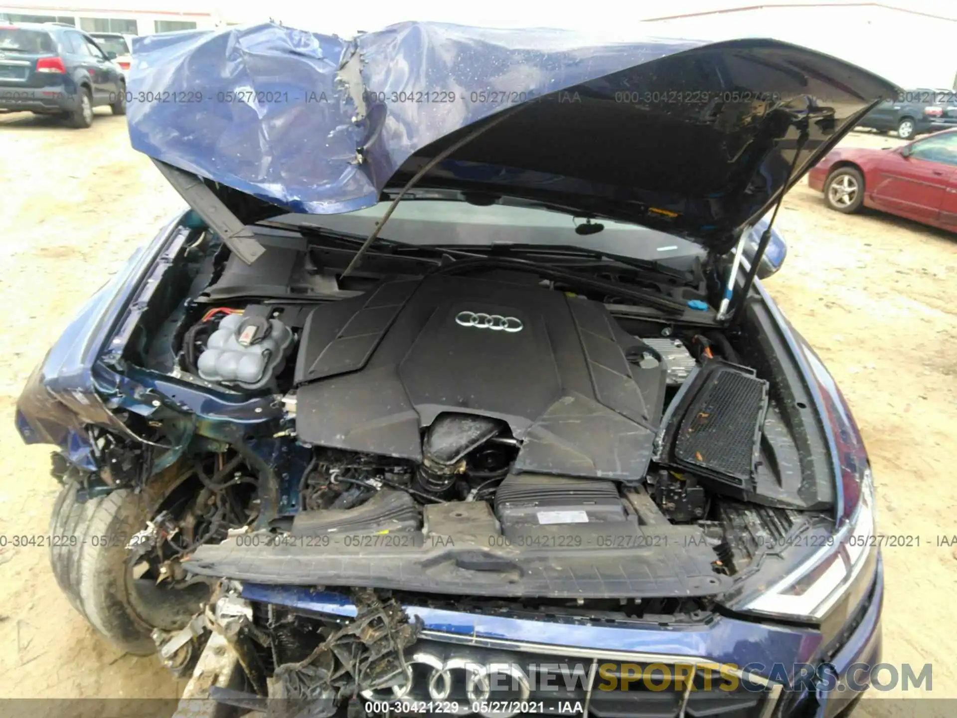 10 Photograph of a damaged car WA1EVAF15LD003223 AUDI Q8 2020