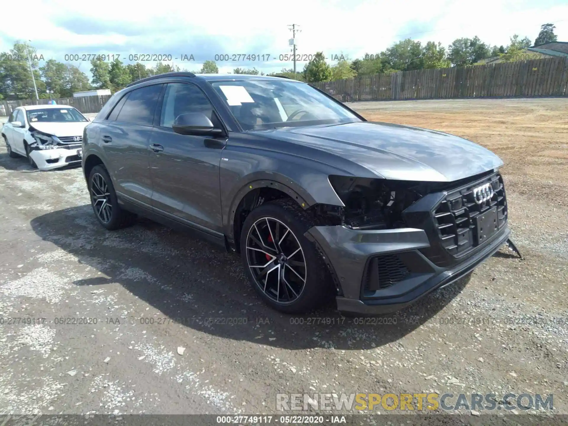 1 Photograph of a damaged car WA1EVAF15LD006669 AUDI Q8 2020