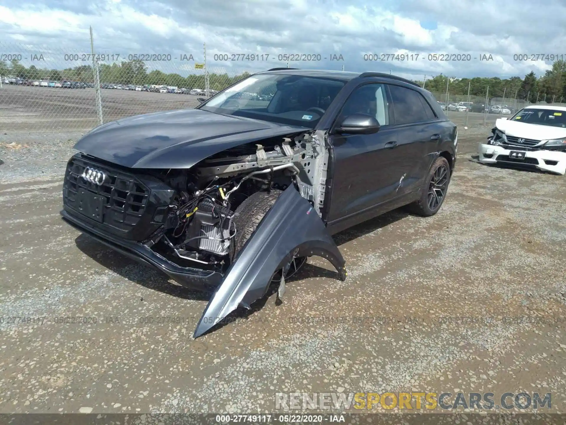 2 Фотография поврежденного автомобиля WA1EVAF15LD006669 AUDI Q8 2020
