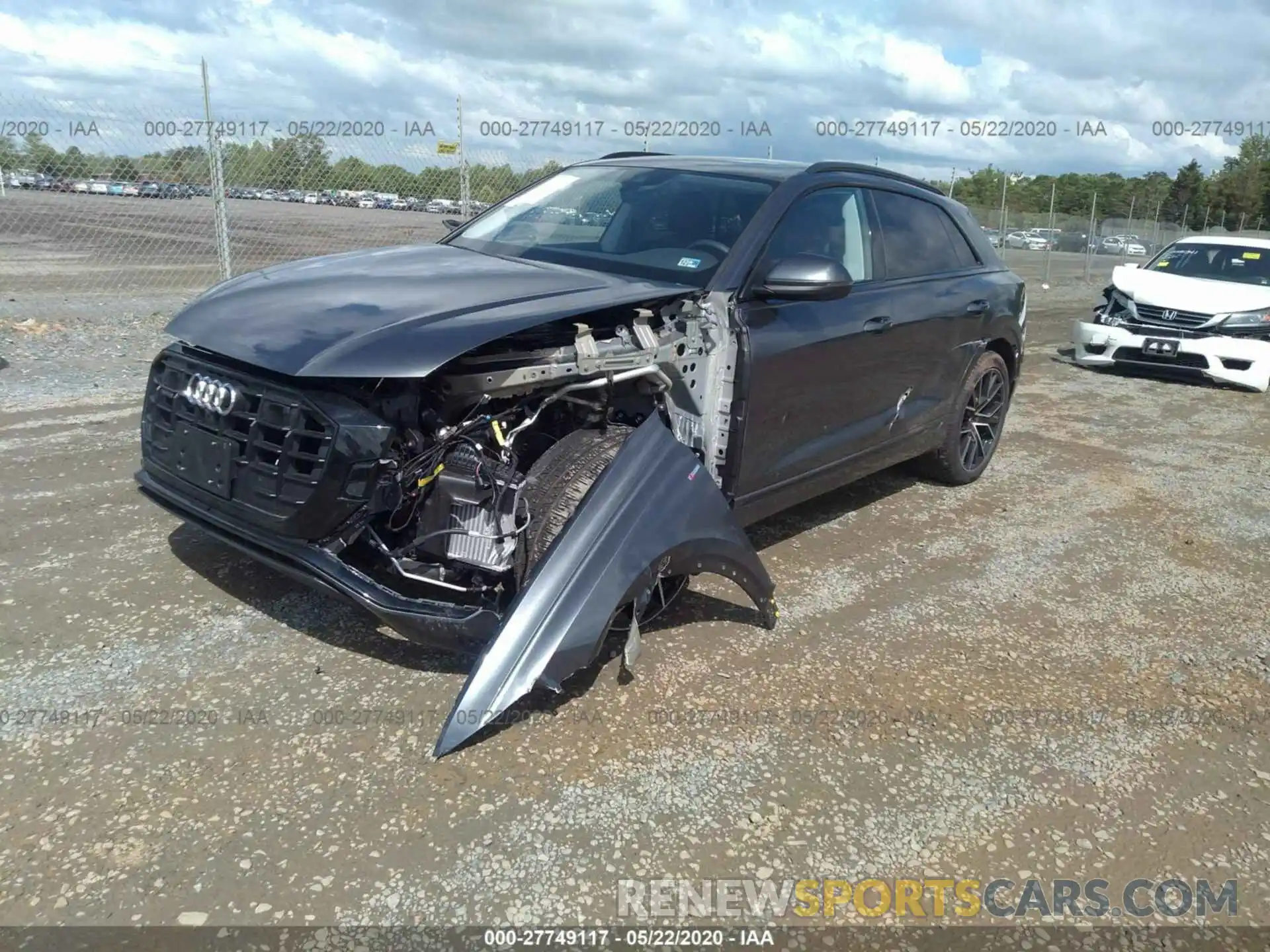 2 Photograph of a damaged car WA1EVAF15LD006669 AUDI Q8 2020