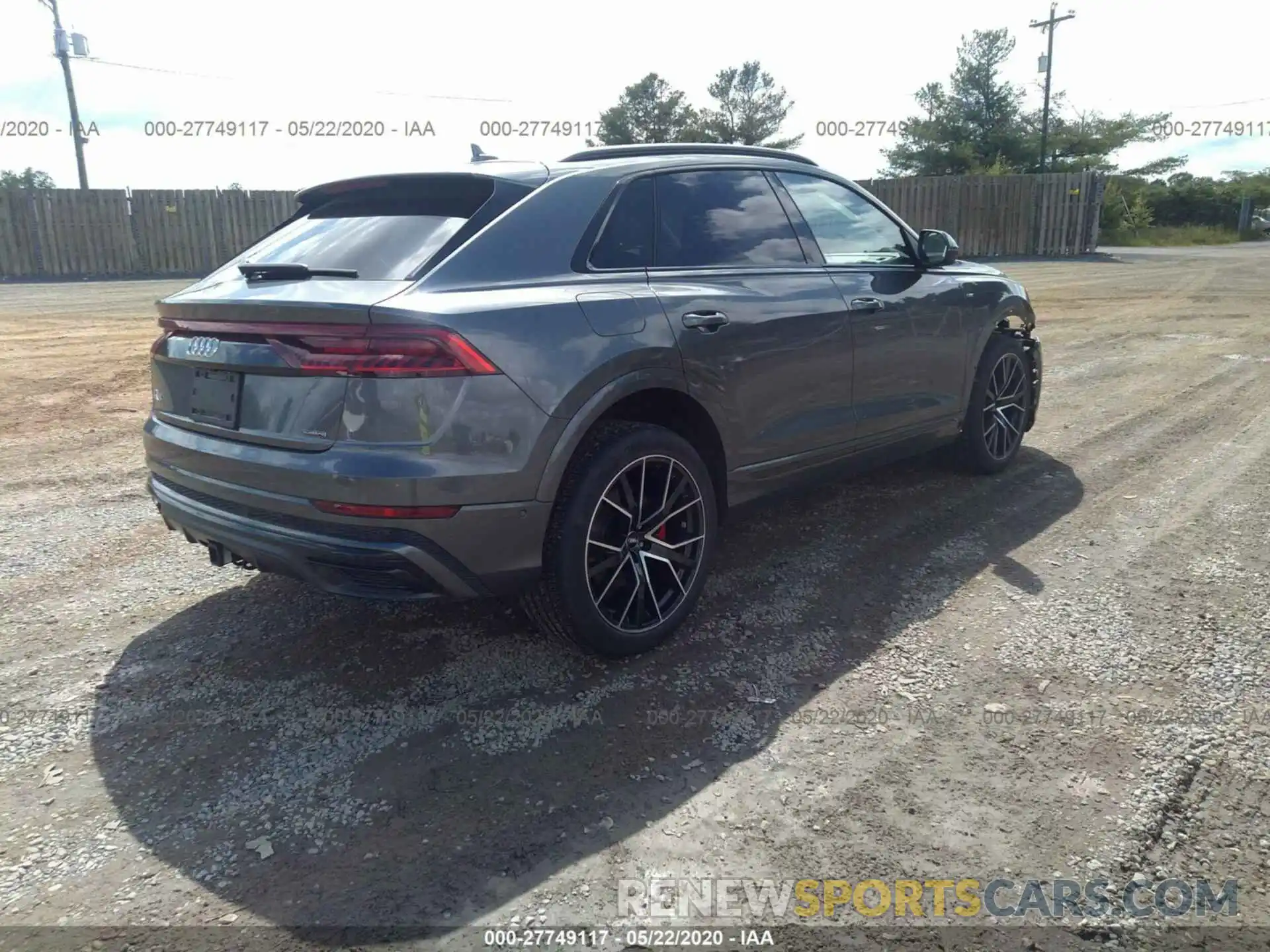 4 Фотография поврежденного автомобиля WA1EVAF15LD006669 AUDI Q8 2020