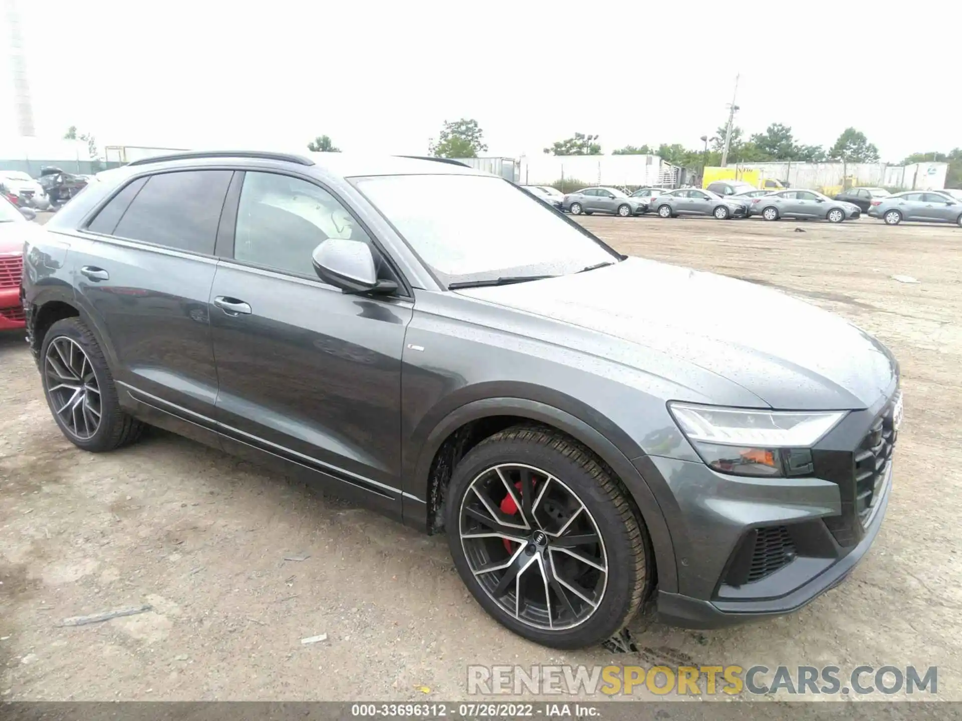 1 Photograph of a damaged car WA1EVAF15LD013895 AUDI Q8 2020