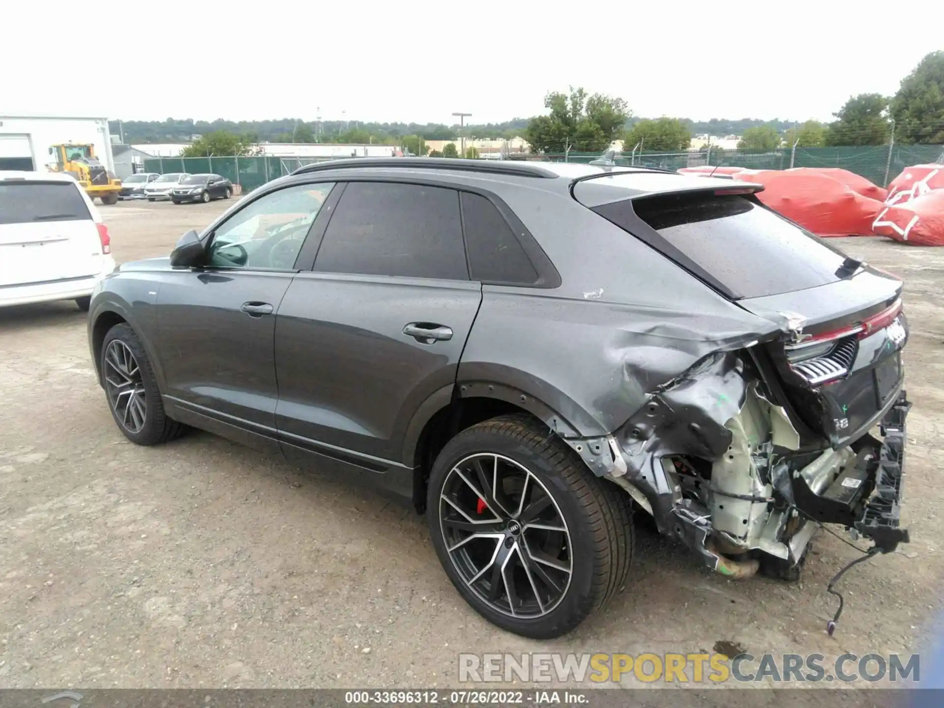 3 Фотография поврежденного автомобиля WA1EVAF15LD013895 AUDI Q8 2020