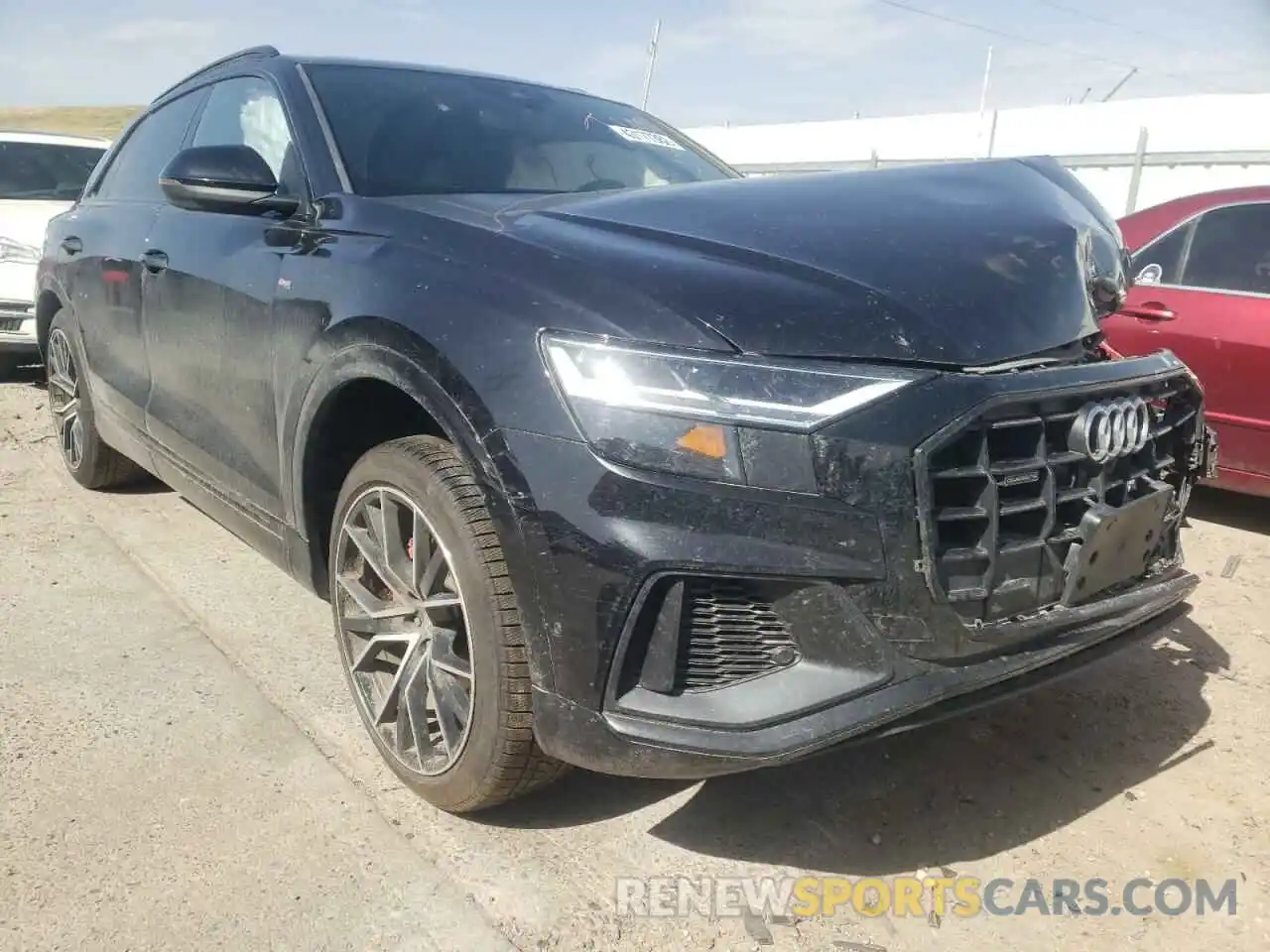 1 Photograph of a damaged car WA1EVAF16LD014568 AUDI Q8 2020