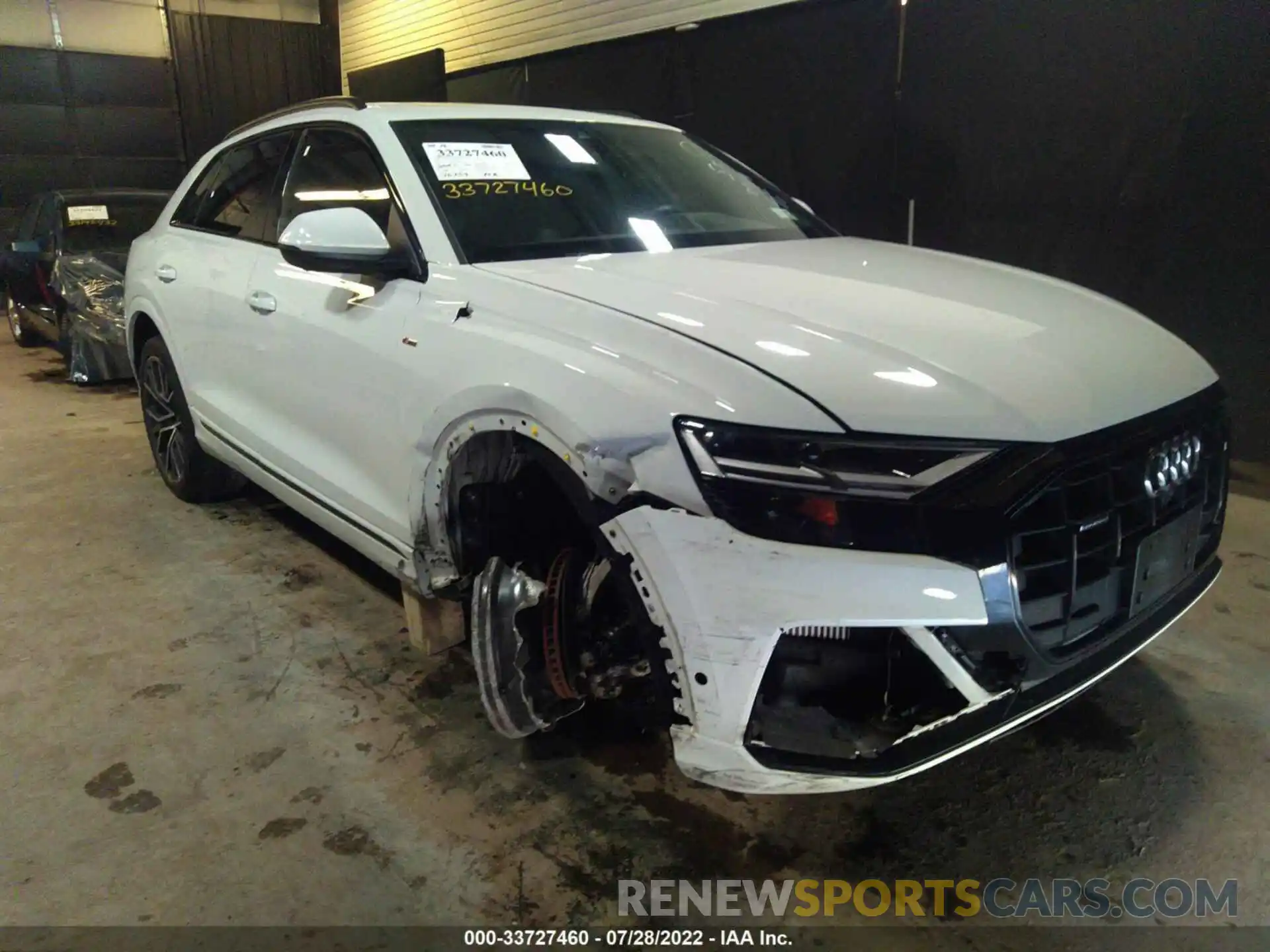 1 Photograph of a damaged car WA1EVAF16LD016997 AUDI Q8 2020