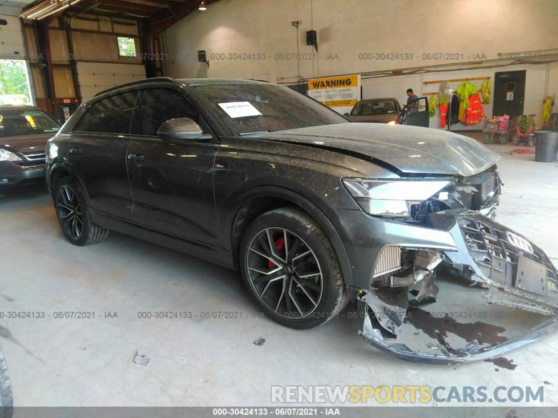 1 Photograph of a damaged car WA1EVAF16LD024226 AUDI Q8 2020