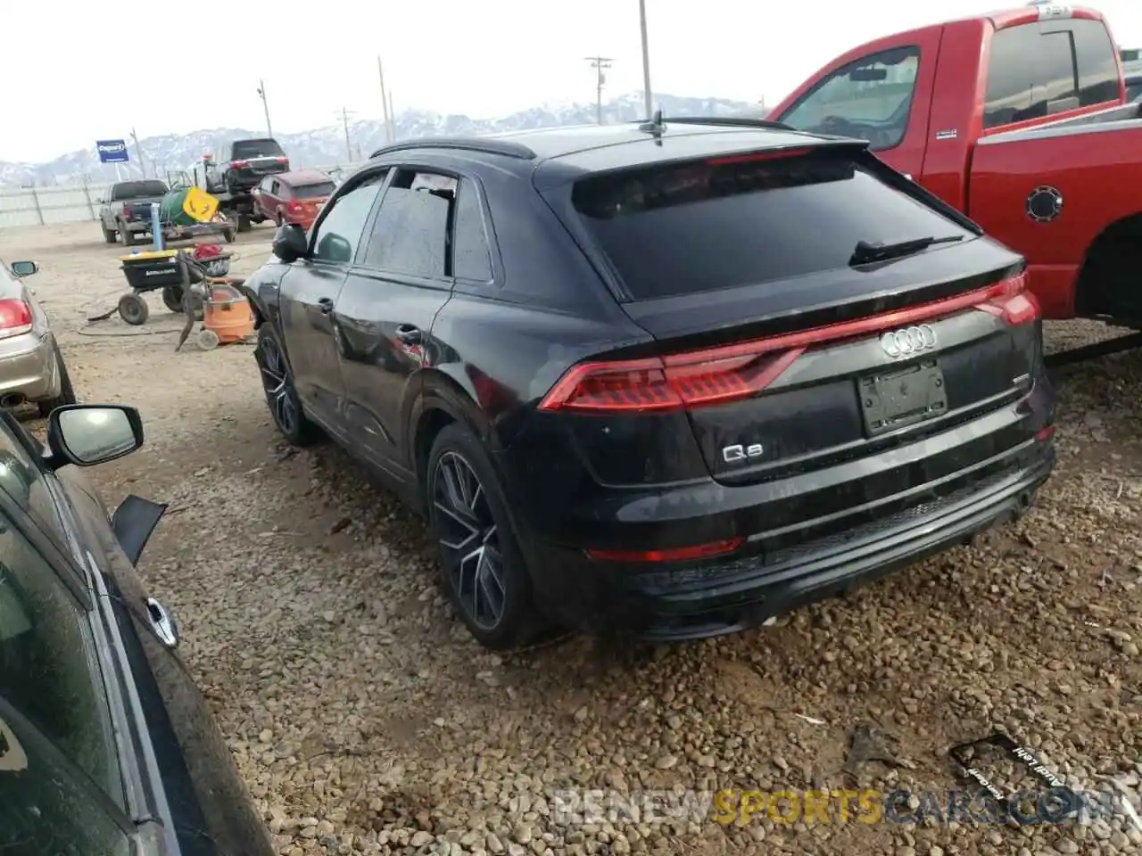 3 Фотография поврежденного автомобиля WA1EVAF17LD003210 AUDI Q8 2020