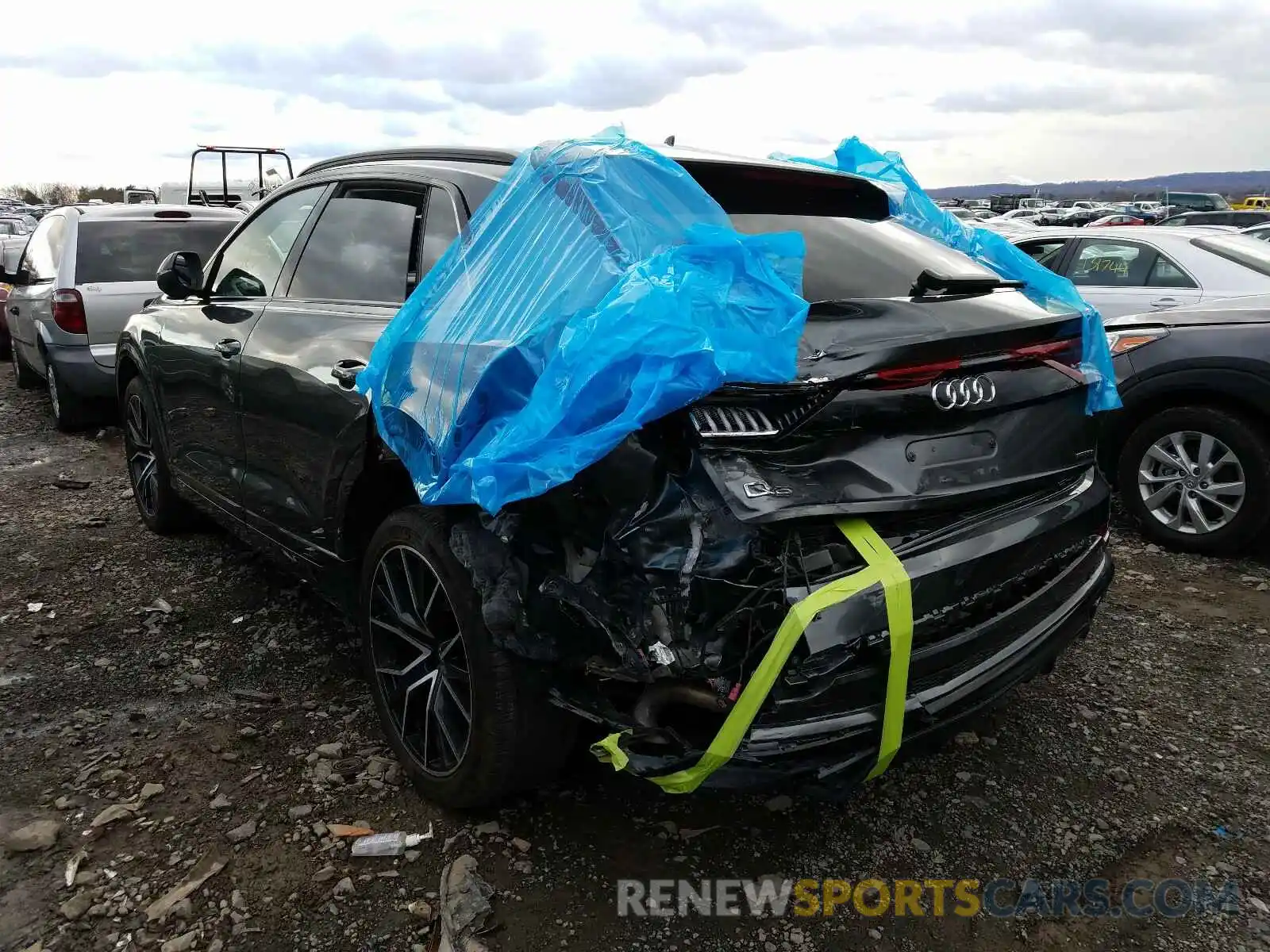 3 Photograph of a damaged car WA1EVAF18LD015138 AUDI Q8 2020