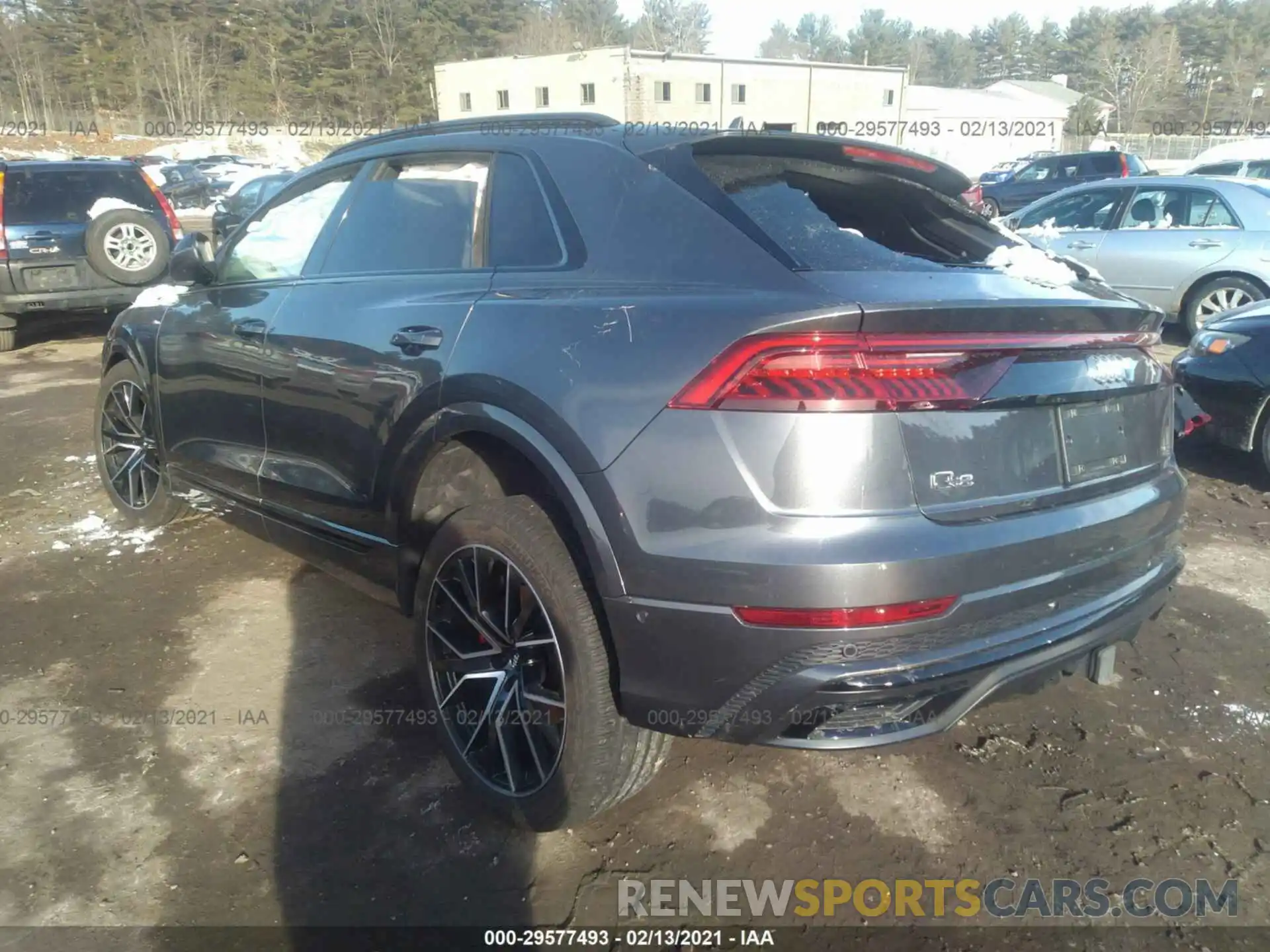 3 Photograph of a damaged car WA1EVAF18LD018380 AUDI Q8 2020