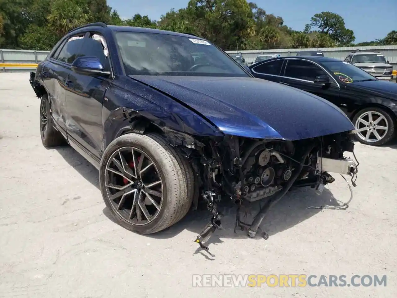 1 Photograph of a damaged car WA1EVAF19LD004746 AUDI Q8 2020