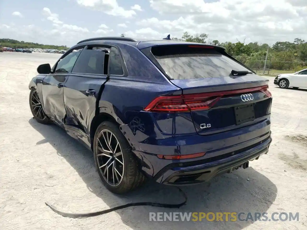 3 Photograph of a damaged car WA1EVAF19LD004746 AUDI Q8 2020