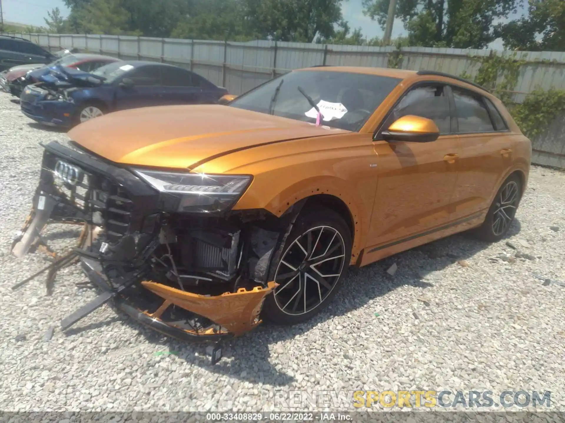 2 Photograph of a damaged car WA1FVAF11LD004793 AUDI Q8 2020