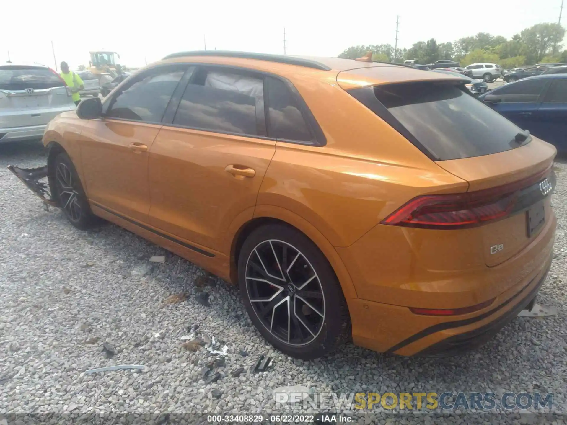 3 Фотография поврежденного автомобиля WA1FVAF11LD004793 AUDI Q8 2020