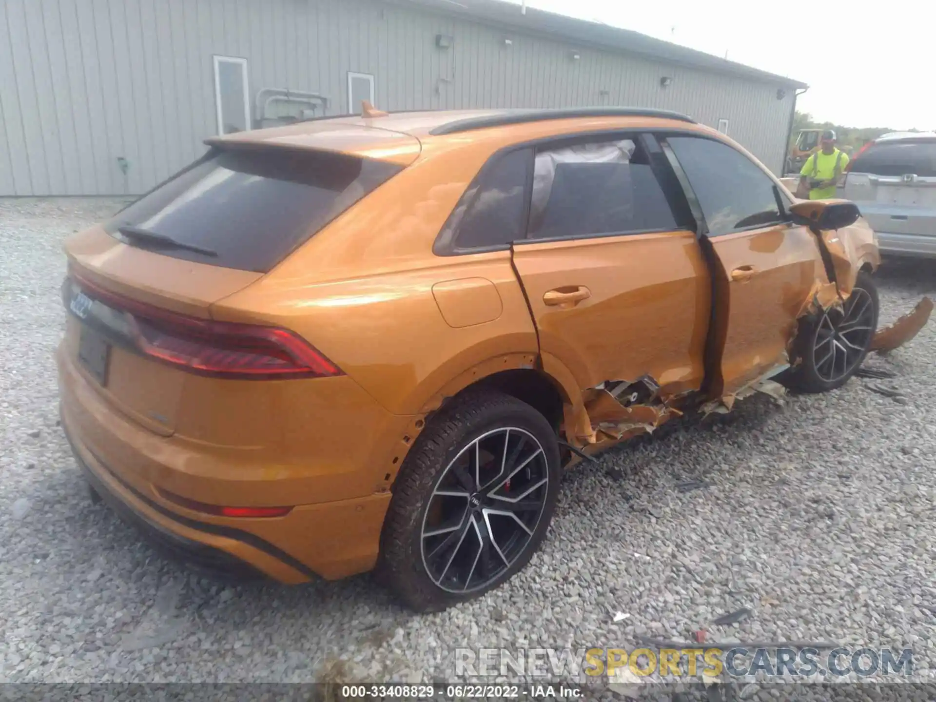 4 Photograph of a damaged car WA1FVAF11LD004793 AUDI Q8 2020