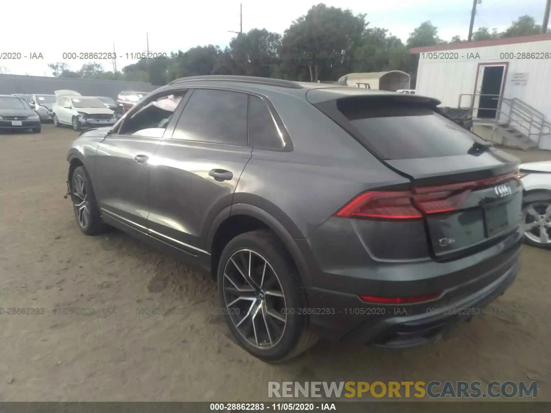 3 Photograph of a damaged car WA1FVAF12LD004527 AUDI Q8 2020