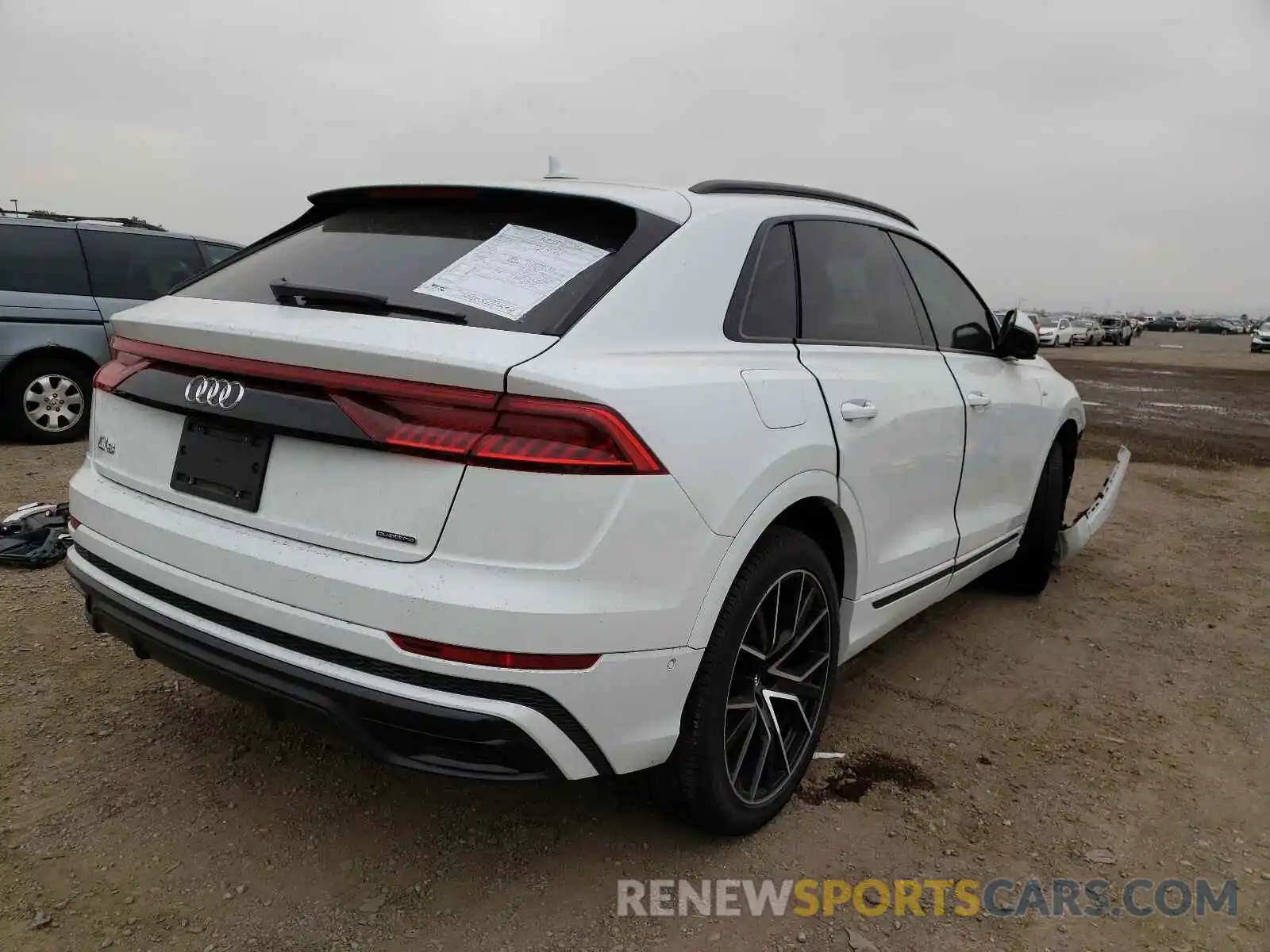 4 Photograph of a damaged car WA1FVAF12LD010067 AUDI Q8 2020