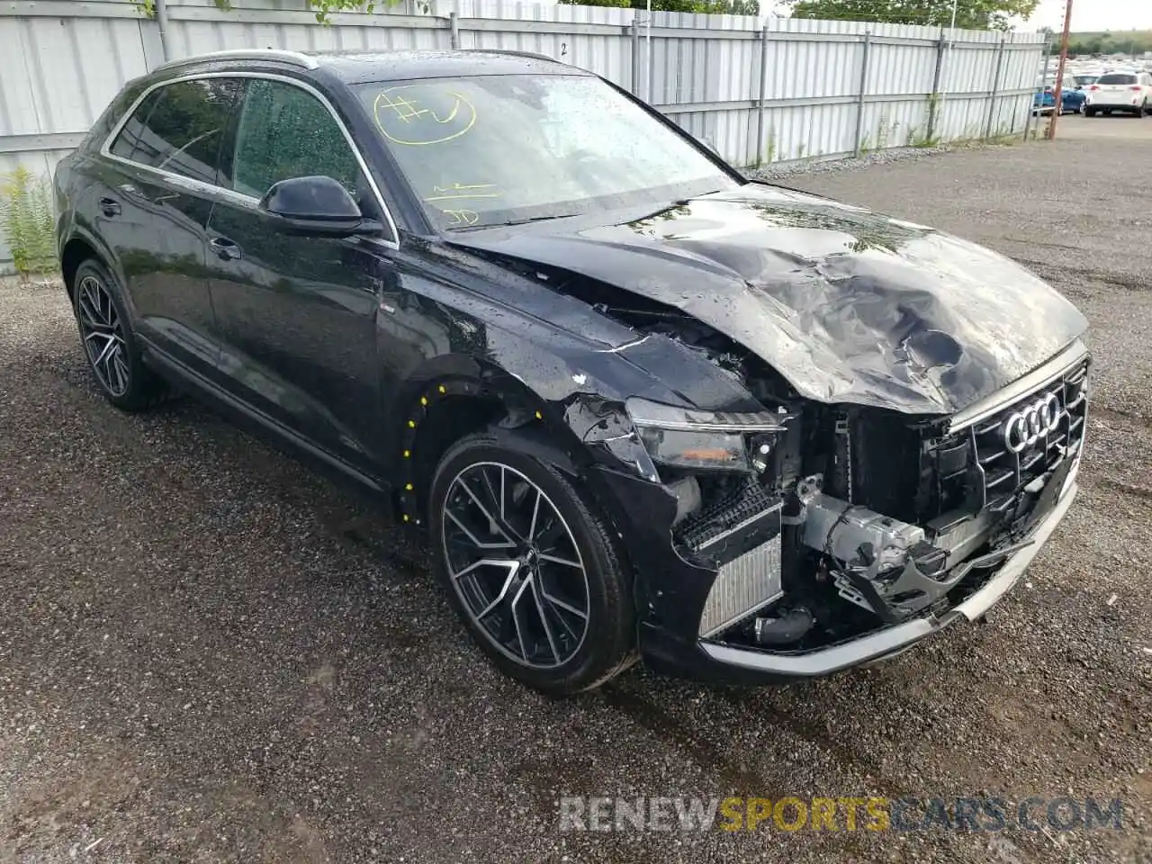 1 Photograph of a damaged car WA1FVAF12LD013695 AUDI Q8 2020