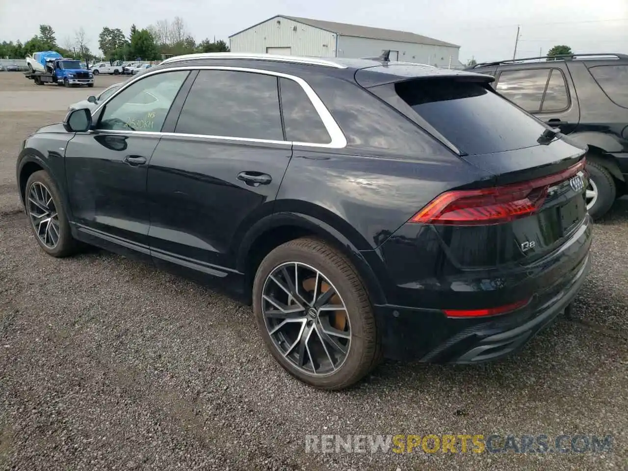 3 Фотография поврежденного автомобиля WA1FVAF12LD013695 AUDI Q8 2020