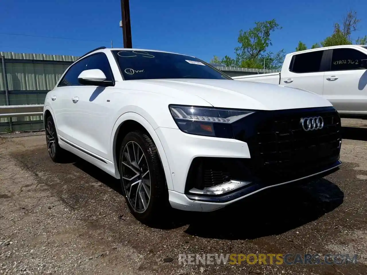 1 Фотография поврежденного автомобиля WA1FVAF12LD014586 AUDI Q8 2020