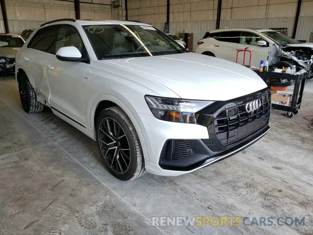 1 Photograph of a damaged car WA1FVAF12LD020856 AUDI Q8 2020