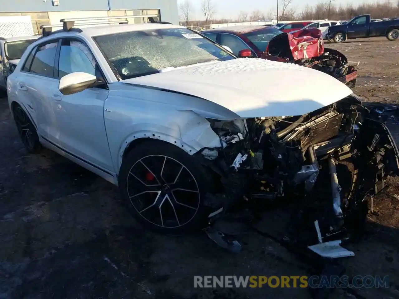 1 Photograph of a damaged car WA1FVAF13LD022003 AUDI Q8 2020