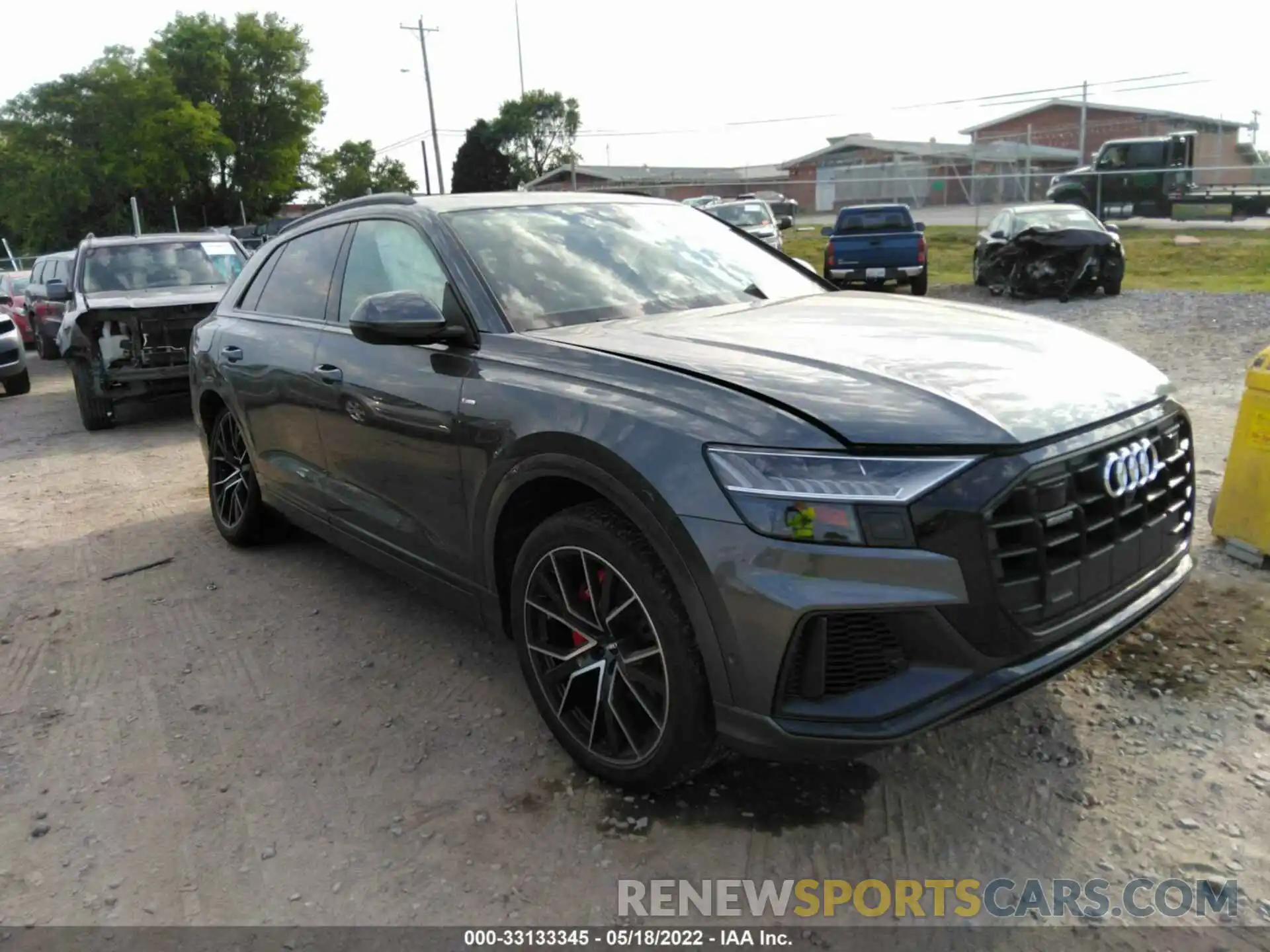 1 Photograph of a damaged car WA1FVAF13LD023474 AUDI Q8 2020