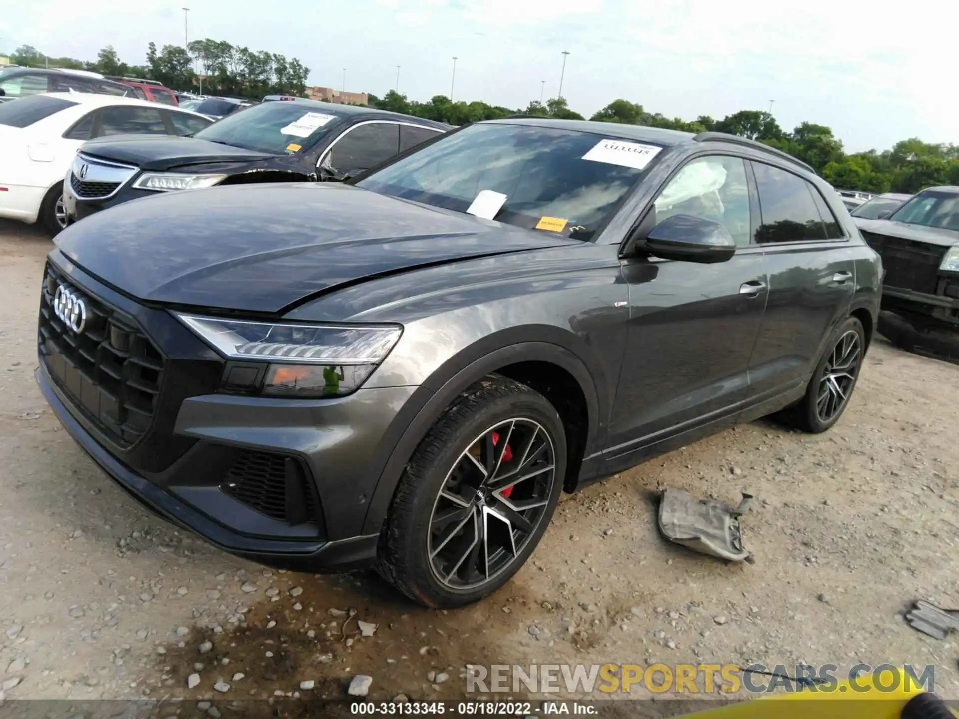 2 Photograph of a damaged car WA1FVAF13LD023474 AUDI Q8 2020