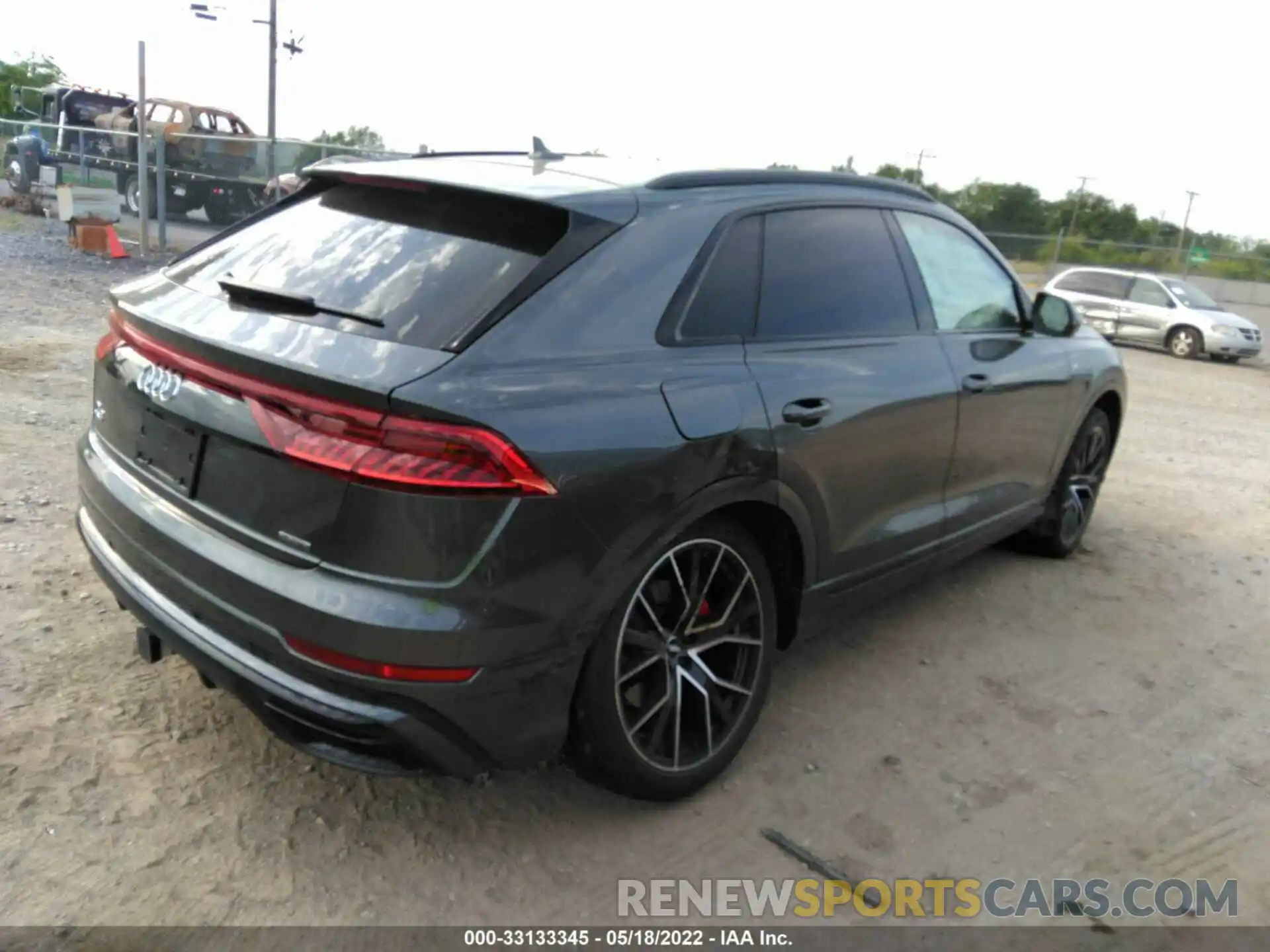 4 Фотография поврежденного автомобиля WA1FVAF13LD023474 AUDI Q8 2020