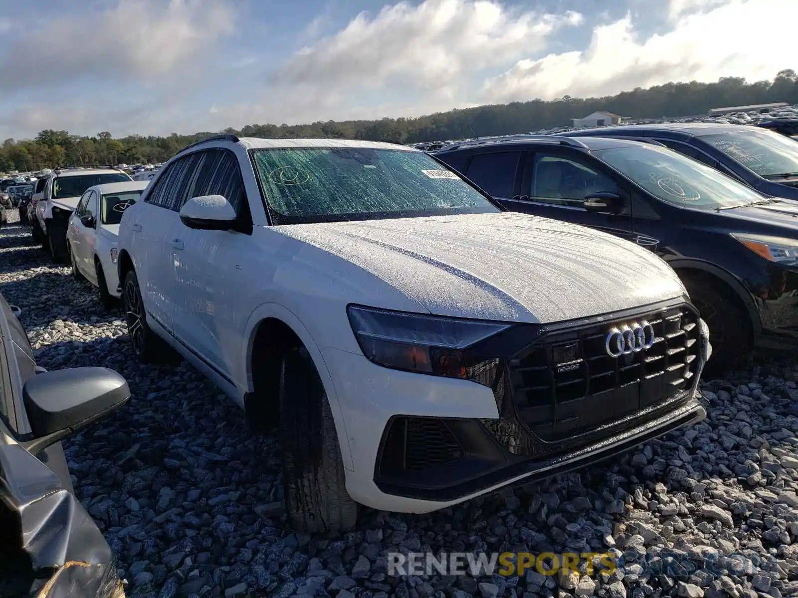 1 Photograph of a damaged car WA1FVAF14LD027128 AUDI Q8 2020