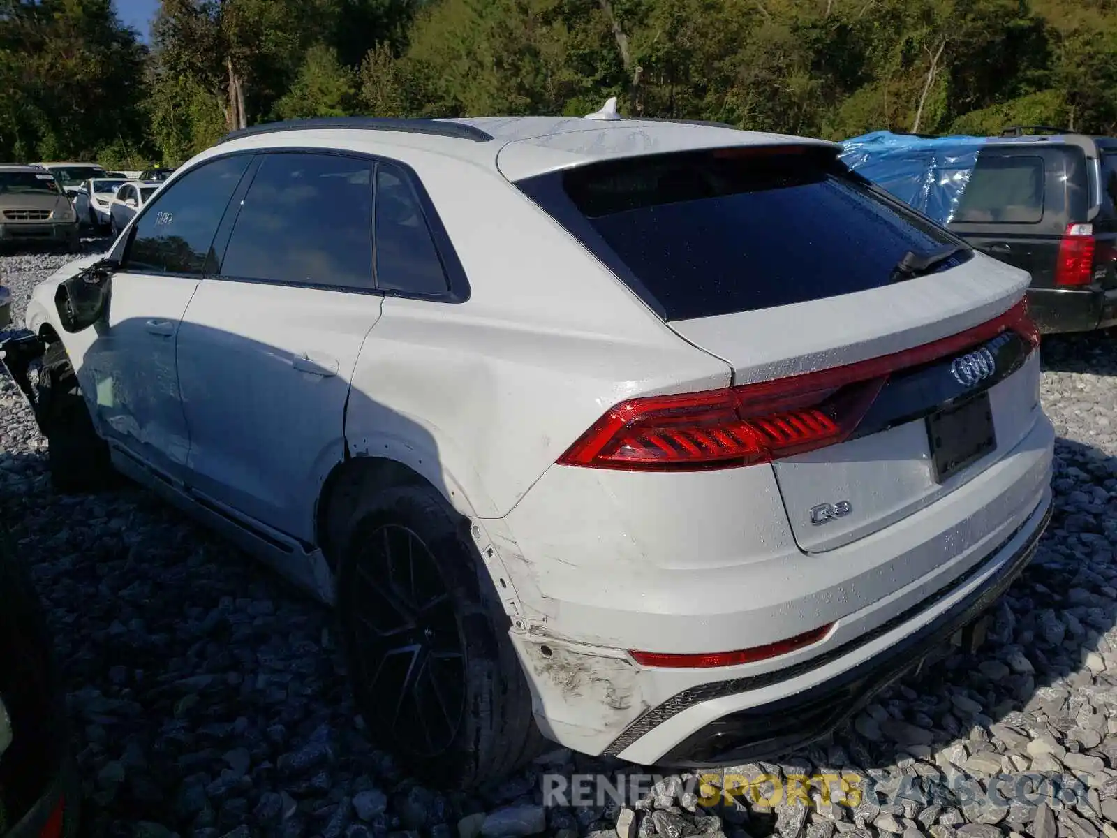 3 Photograph of a damaged car WA1FVAF14LD027128 AUDI Q8 2020