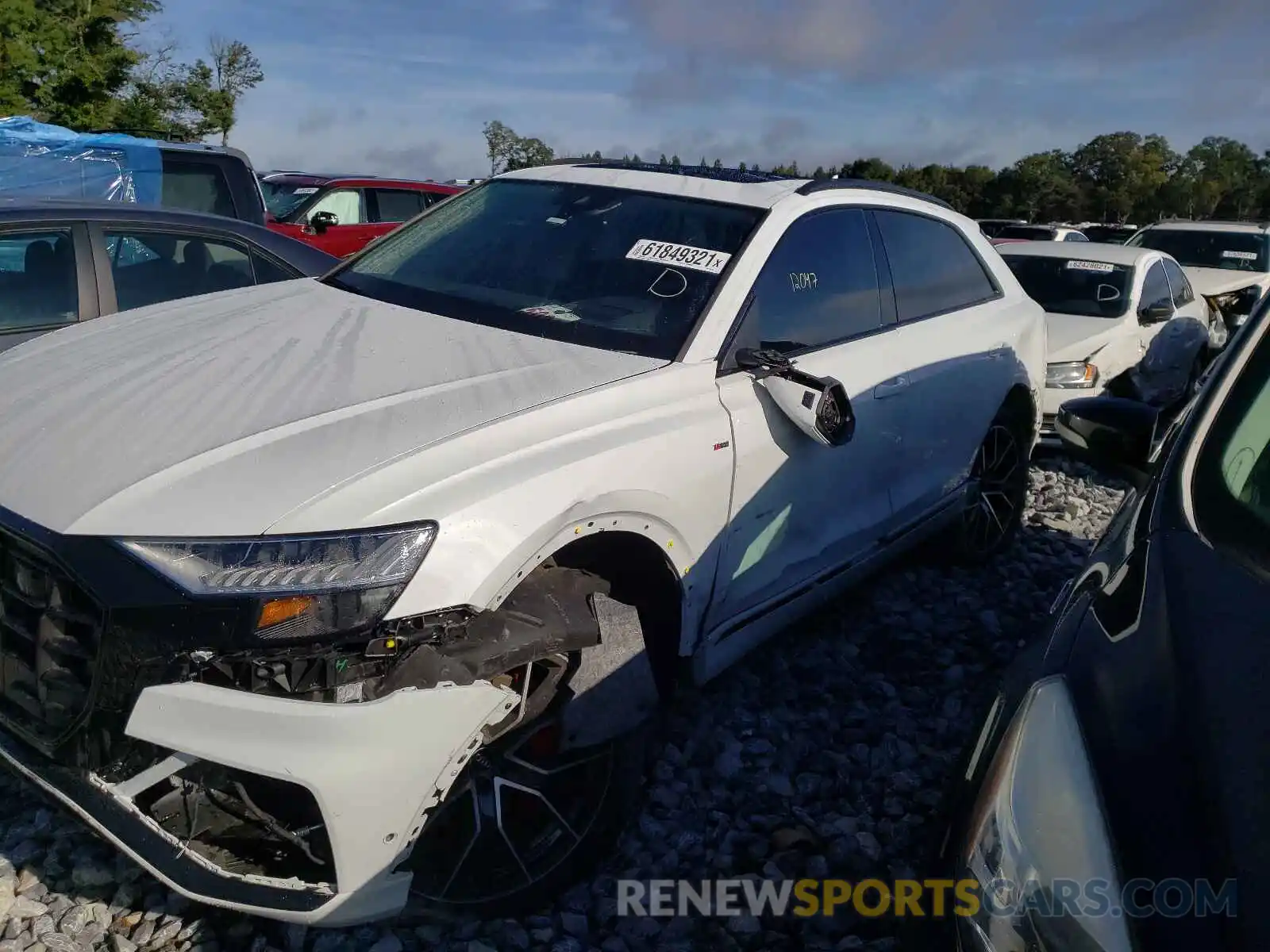 9 Photograph of a damaged car WA1FVAF14LD027128 AUDI Q8 2020