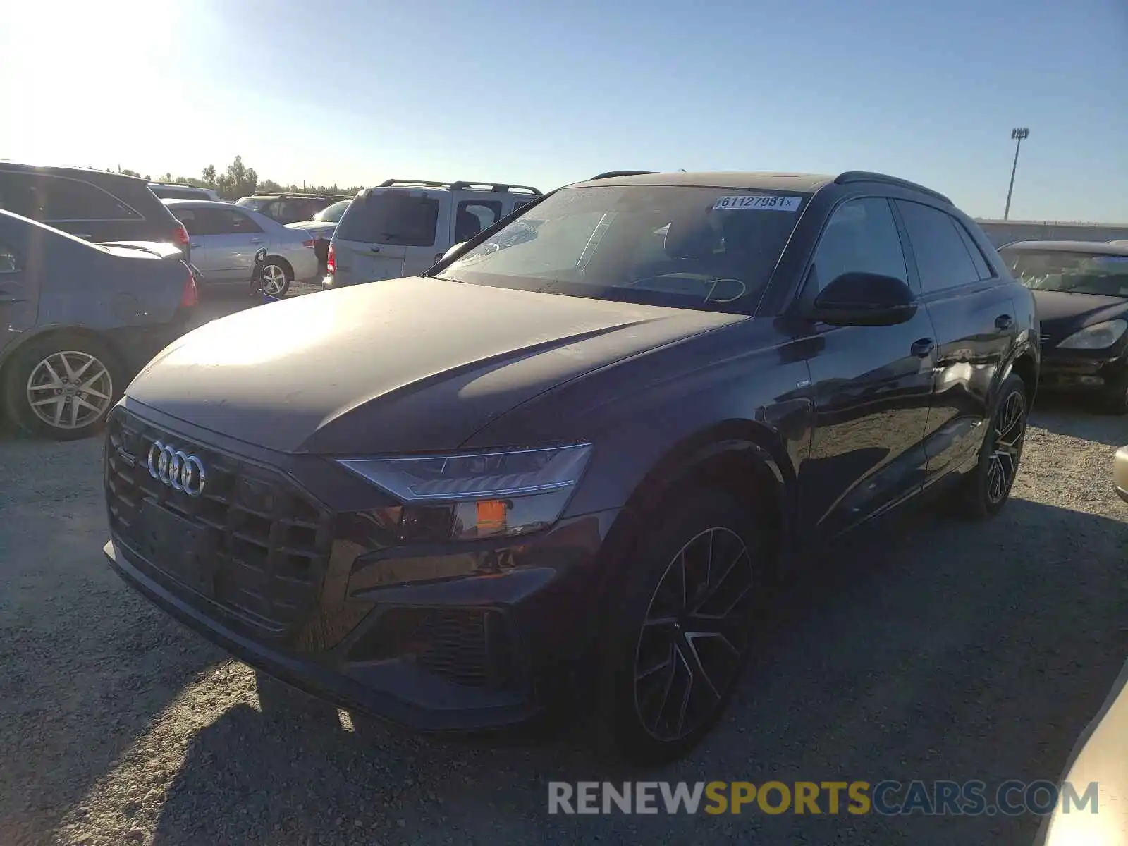 2 Фотография поврежденного автомобиля WA1FVAF15LD020561 AUDI Q8 2020