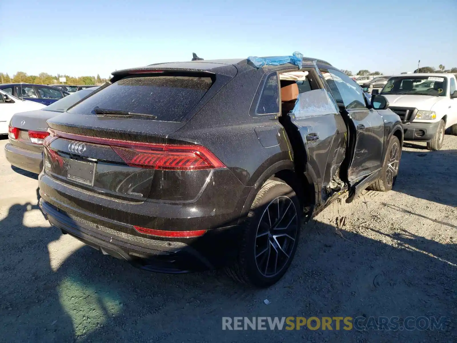 4 Photograph of a damaged car WA1FVAF15LD020561 AUDI Q8 2020