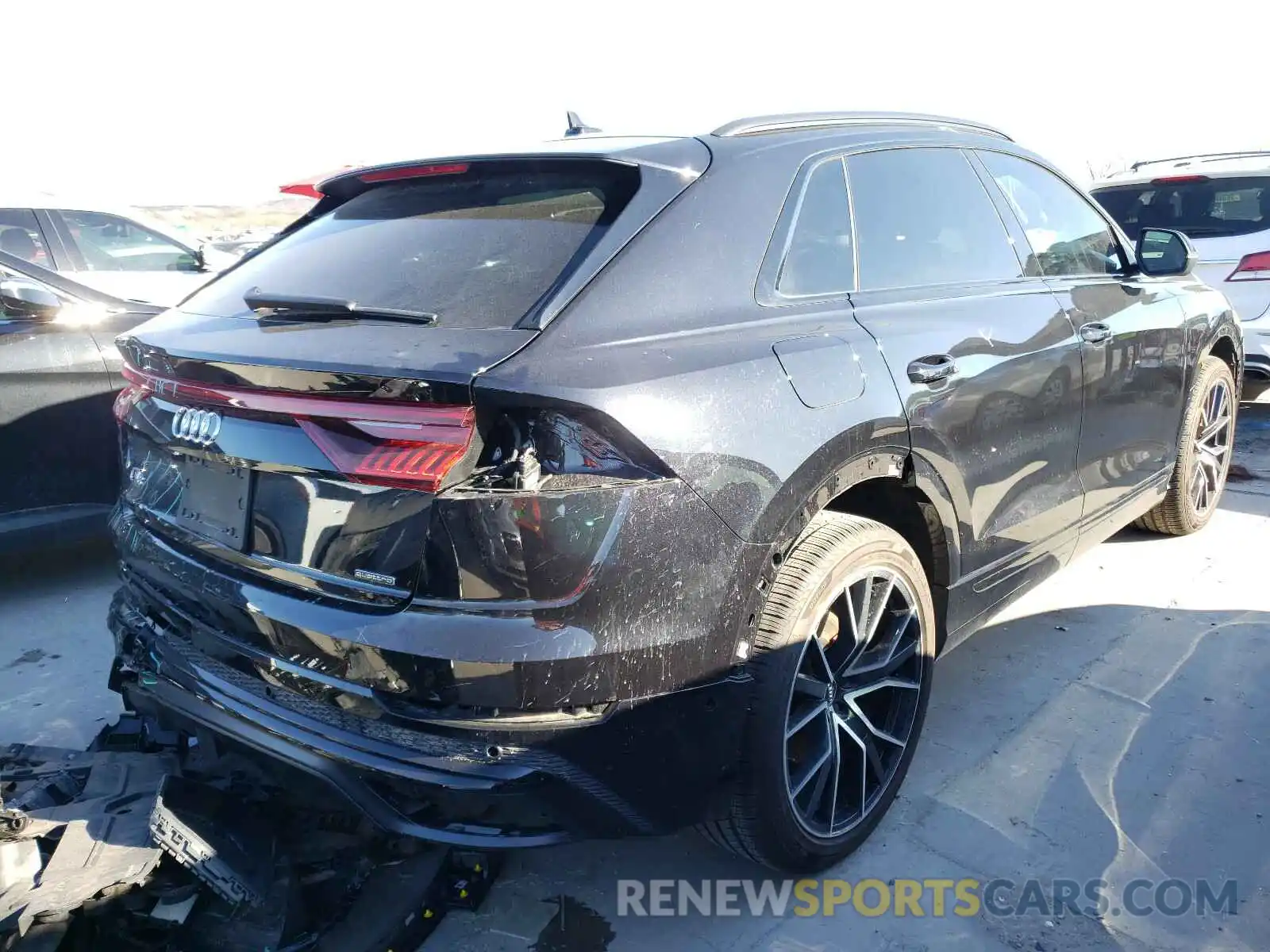 4 Photograph of a damaged car WA1FVAF16LD021363 AUDI Q8 2020