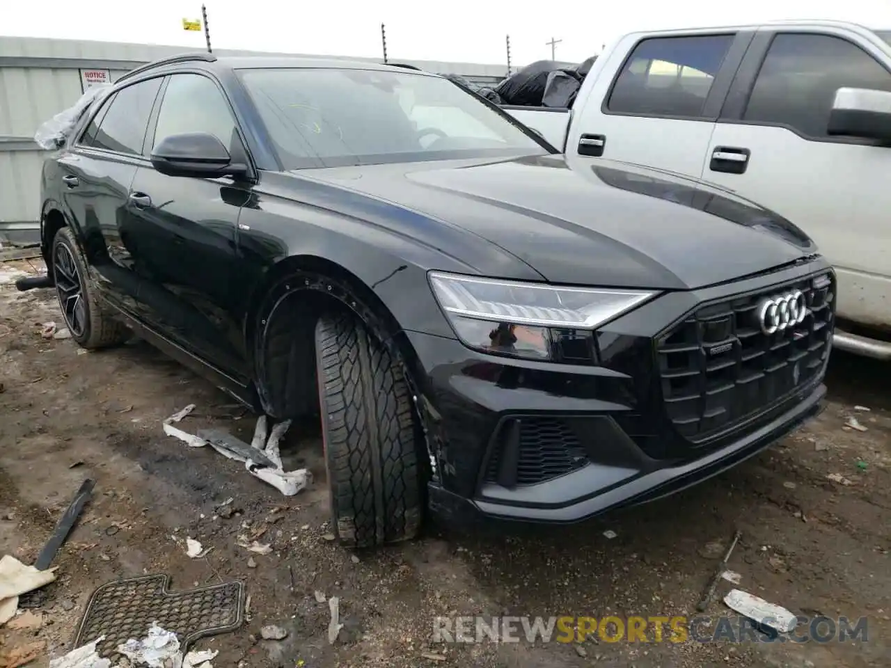 1 Photograph of a damaged car WA1FVAF17LD004121 AUDI Q8 2020