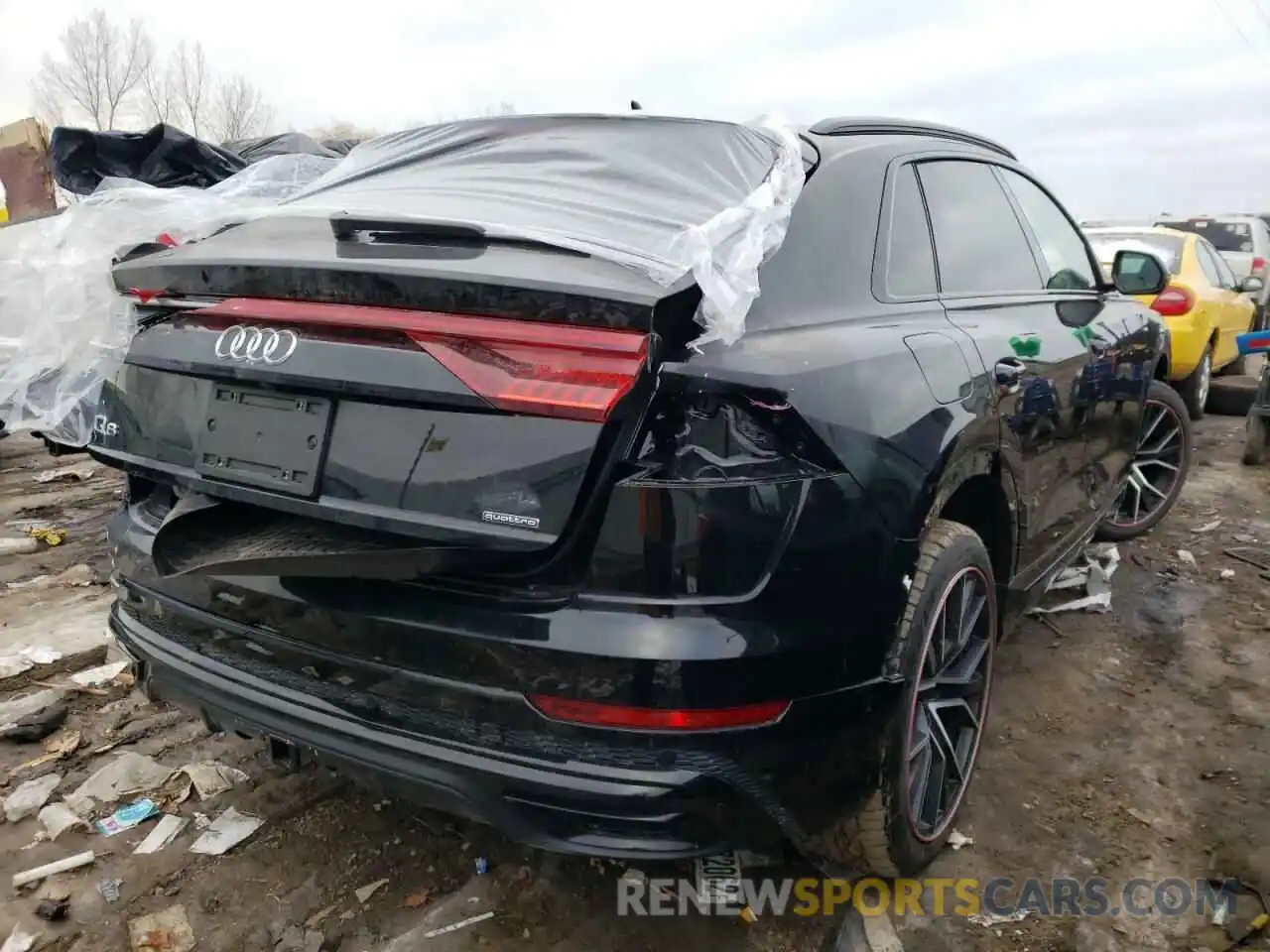 4 Фотография поврежденного автомобиля WA1FVAF17LD004121 AUDI Q8 2020