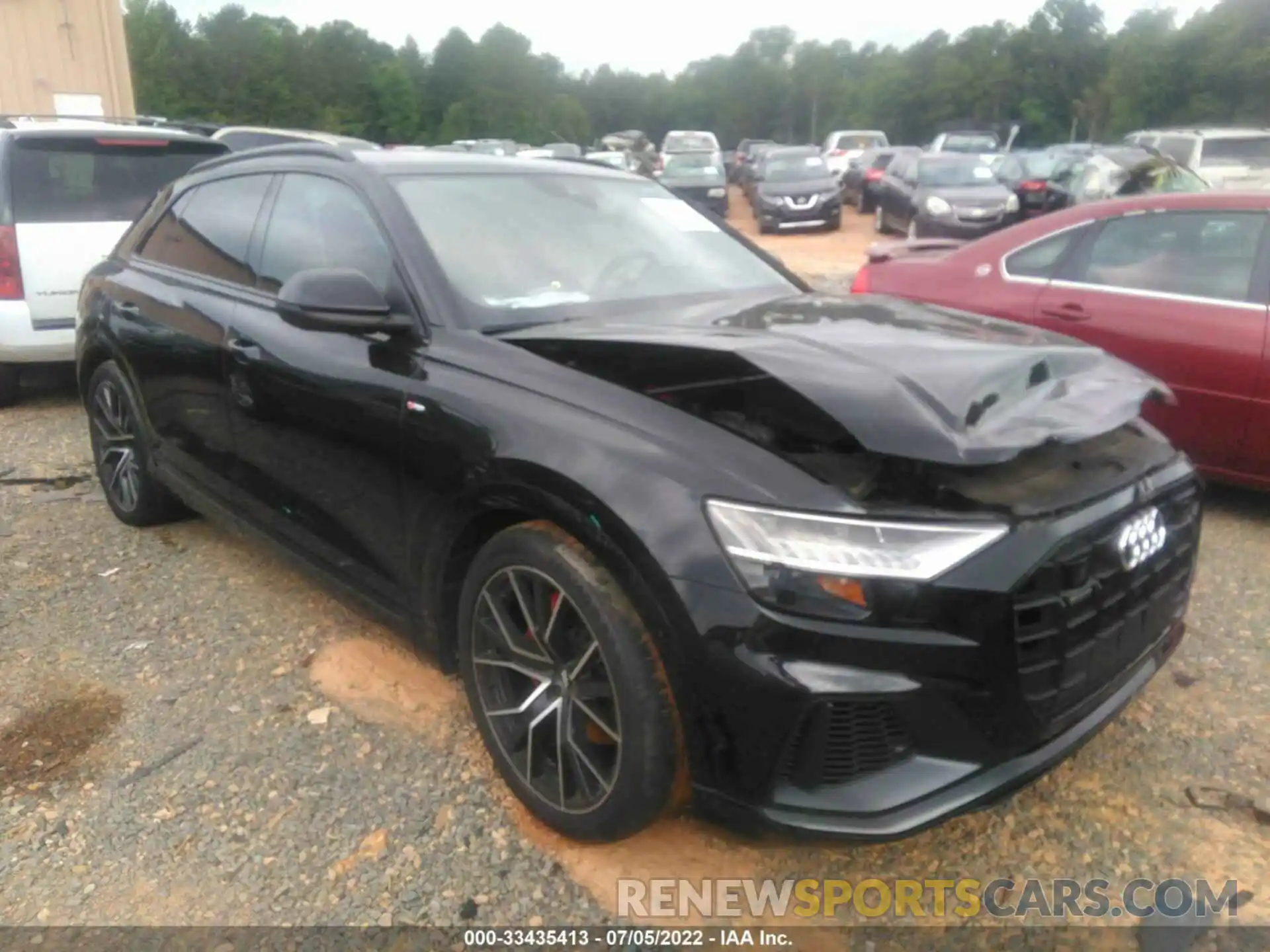 1 Photograph of a damaged car WA1FVAF19LD024810 AUDI Q8 2020