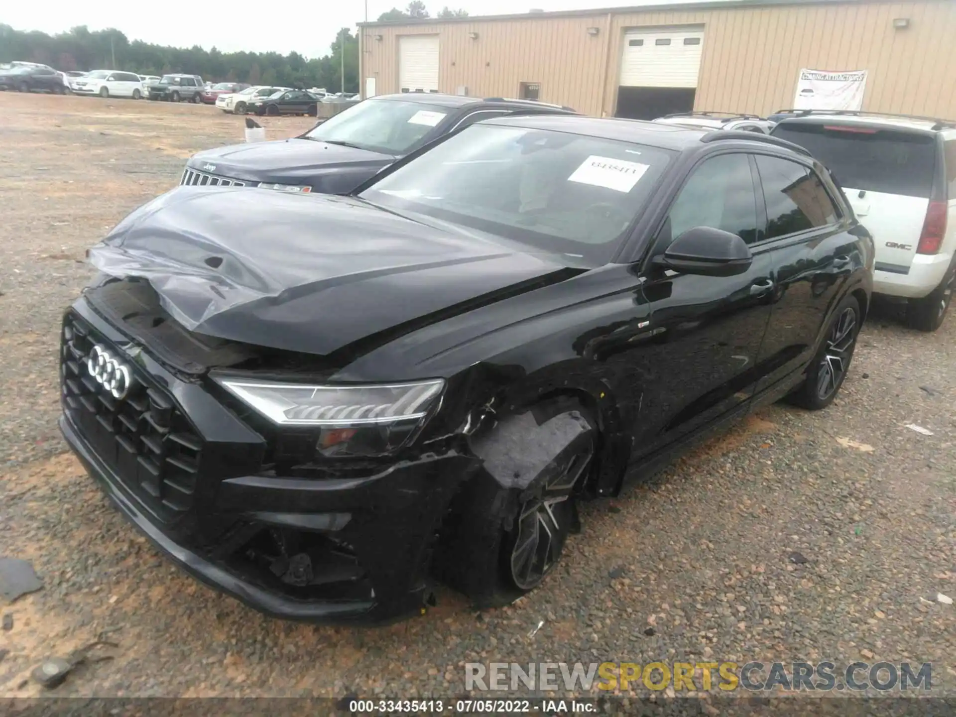 2 Photograph of a damaged car WA1FVAF19LD024810 AUDI Q8 2020